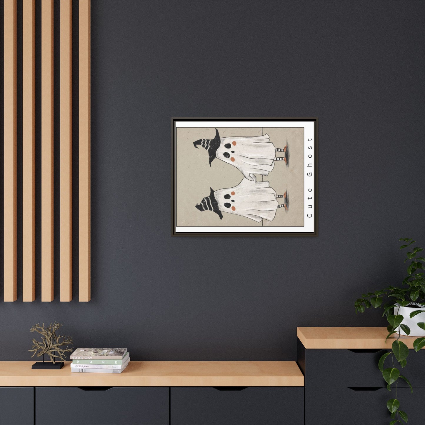 Matte Canvas, Framed (Multi-color)