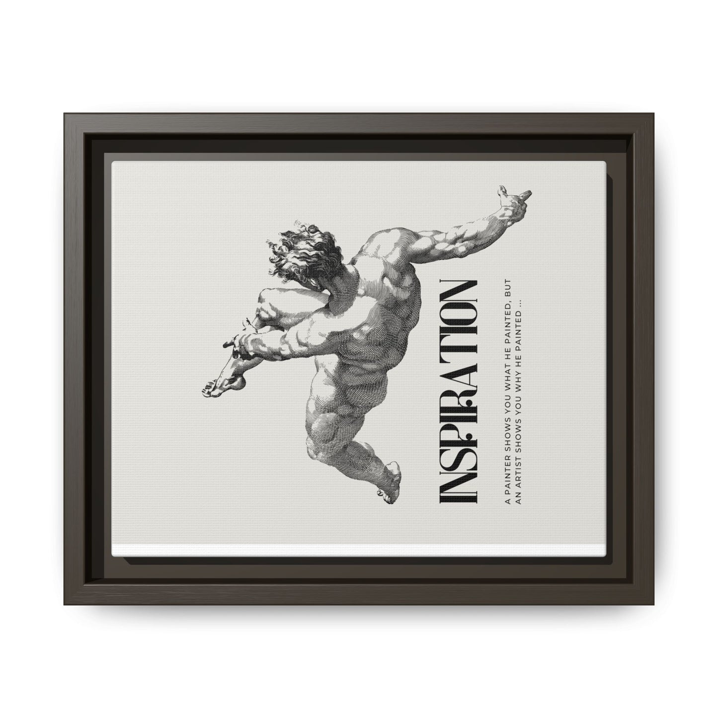Matte Canvas, Framed (Multi-color)