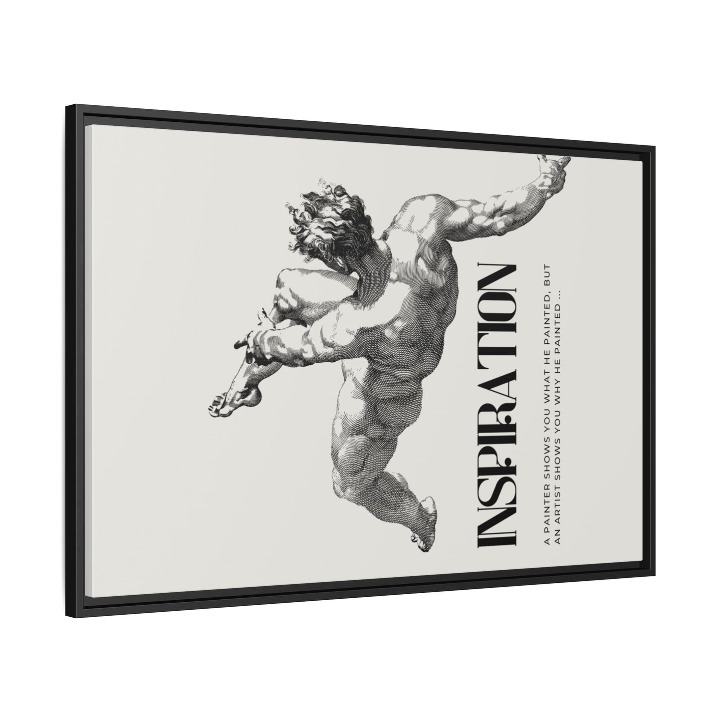 Matte Canvas, Framed (Multi-color)