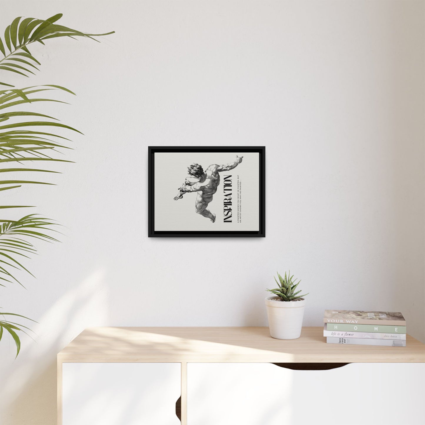 Matte Canvas, Framed (Multi-color)