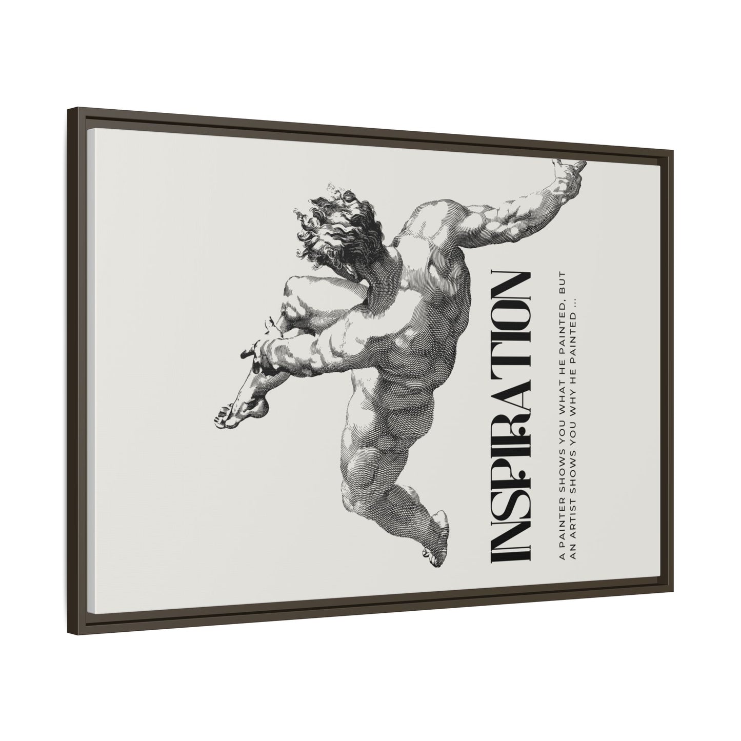 Matte Canvas, Framed (Multi-color)