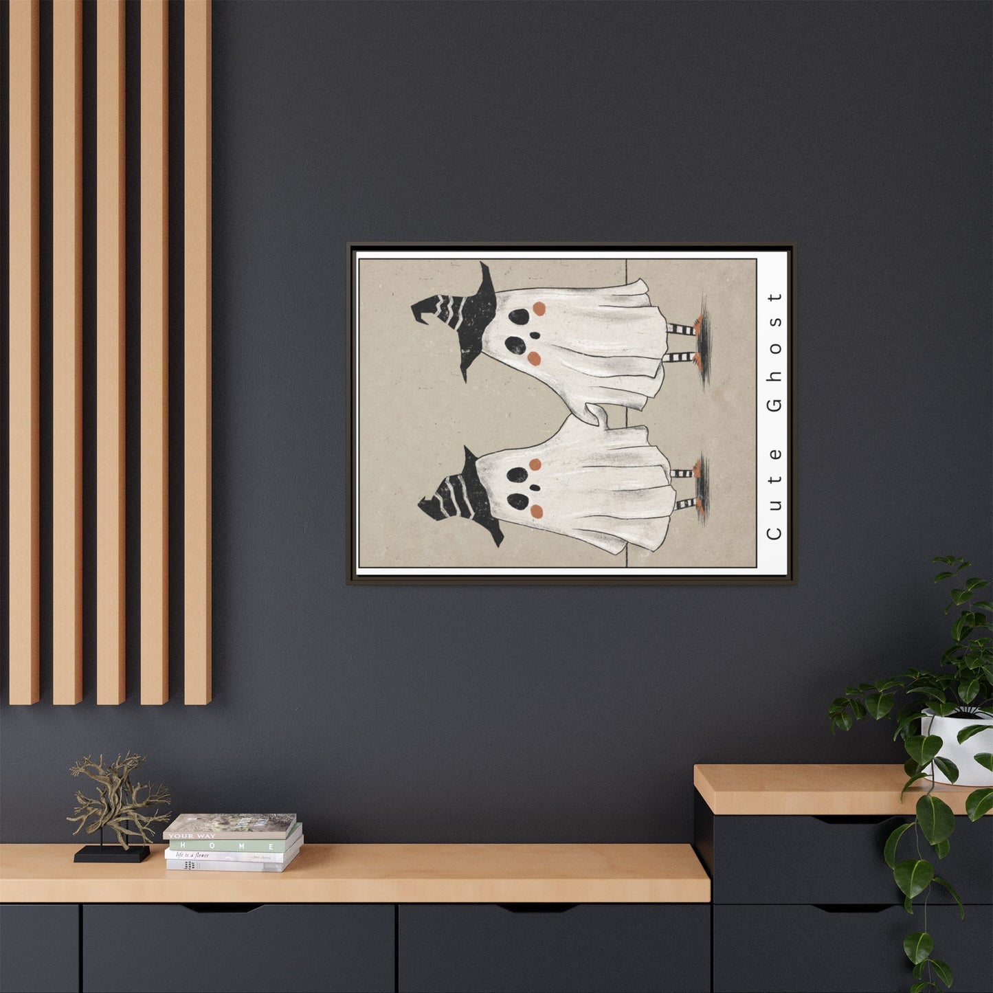 Matte Canvas, Framed (Multi-color)