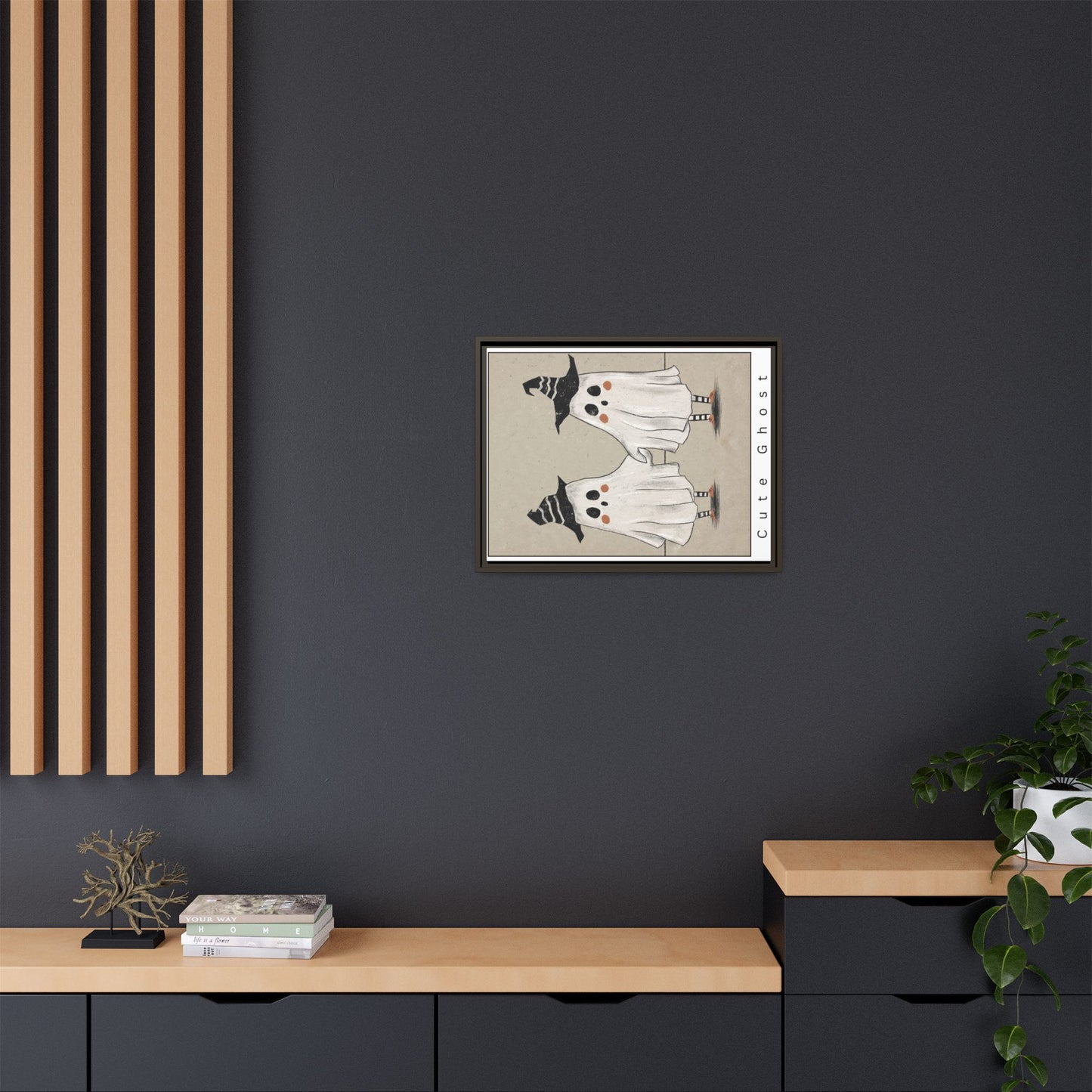 Matte Canvas, Framed (Multi-color)