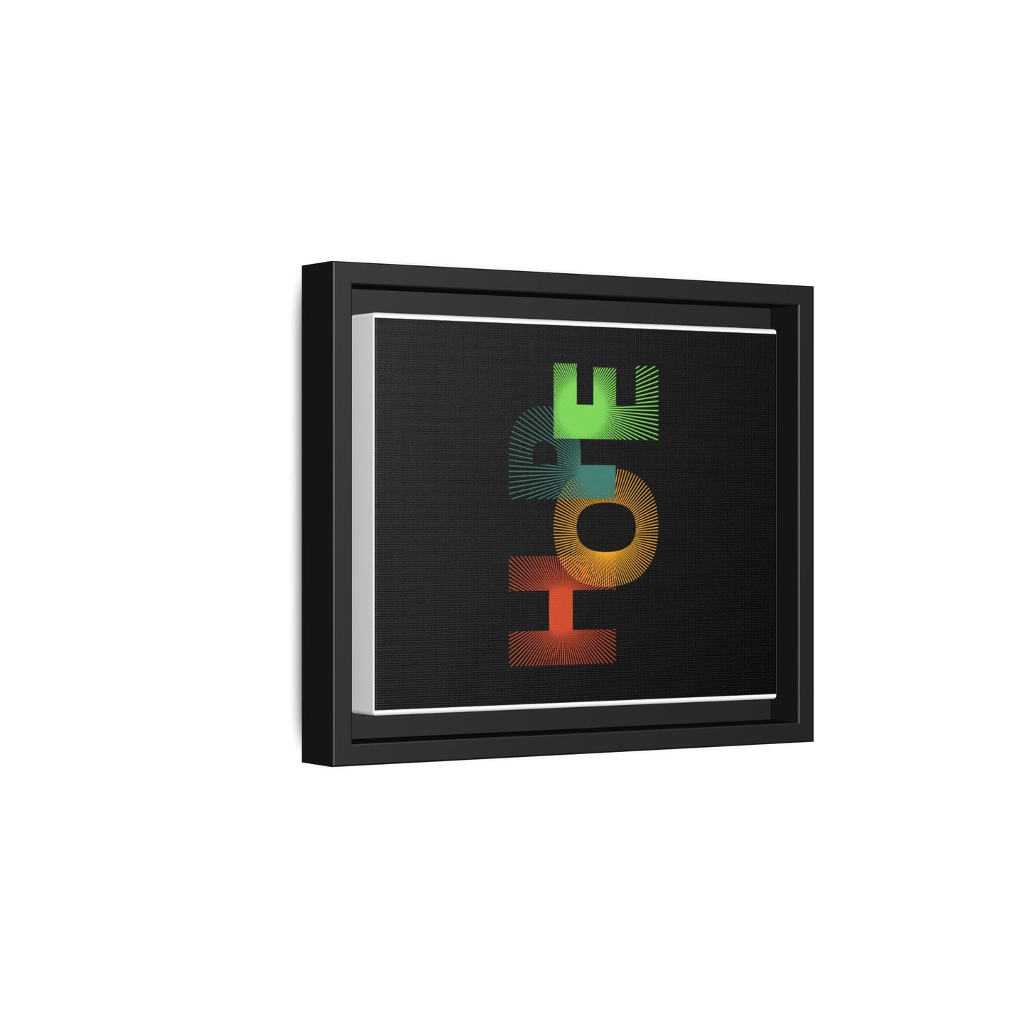 Matte Canvas, Framed (Multi-color)