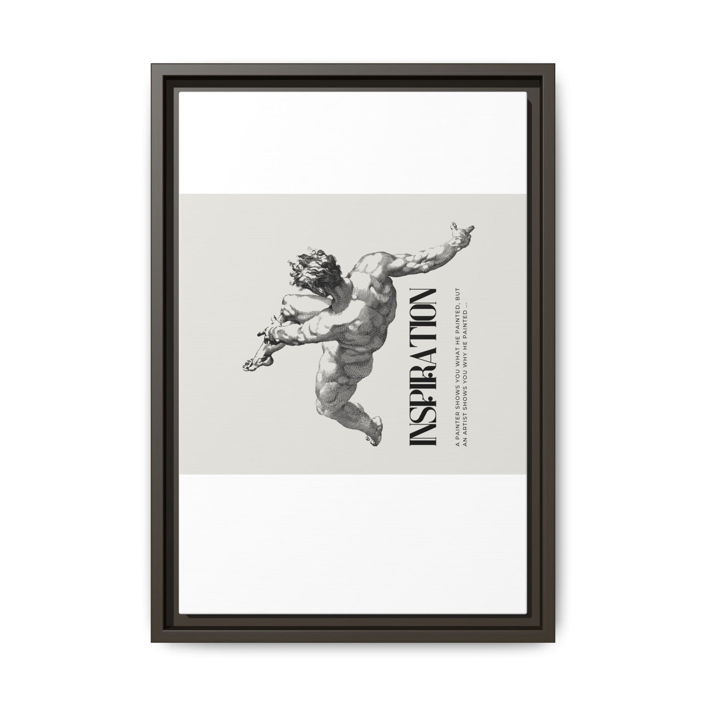 Matte Canvas, Framed (Multi-color)