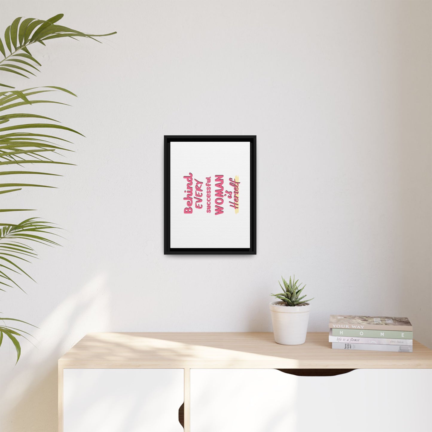 Matte Canvas, Framed (Multi-color)