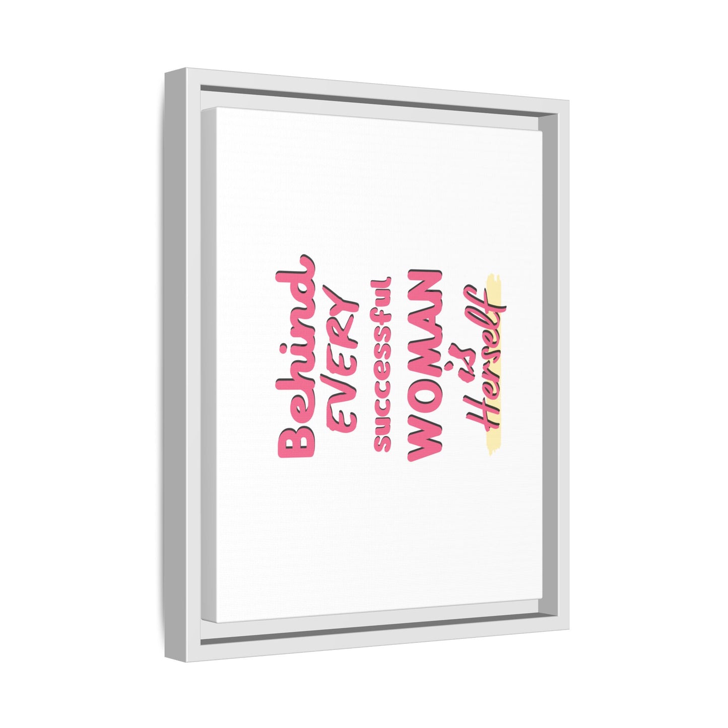 Matte Canvas, Framed (Multi-color)