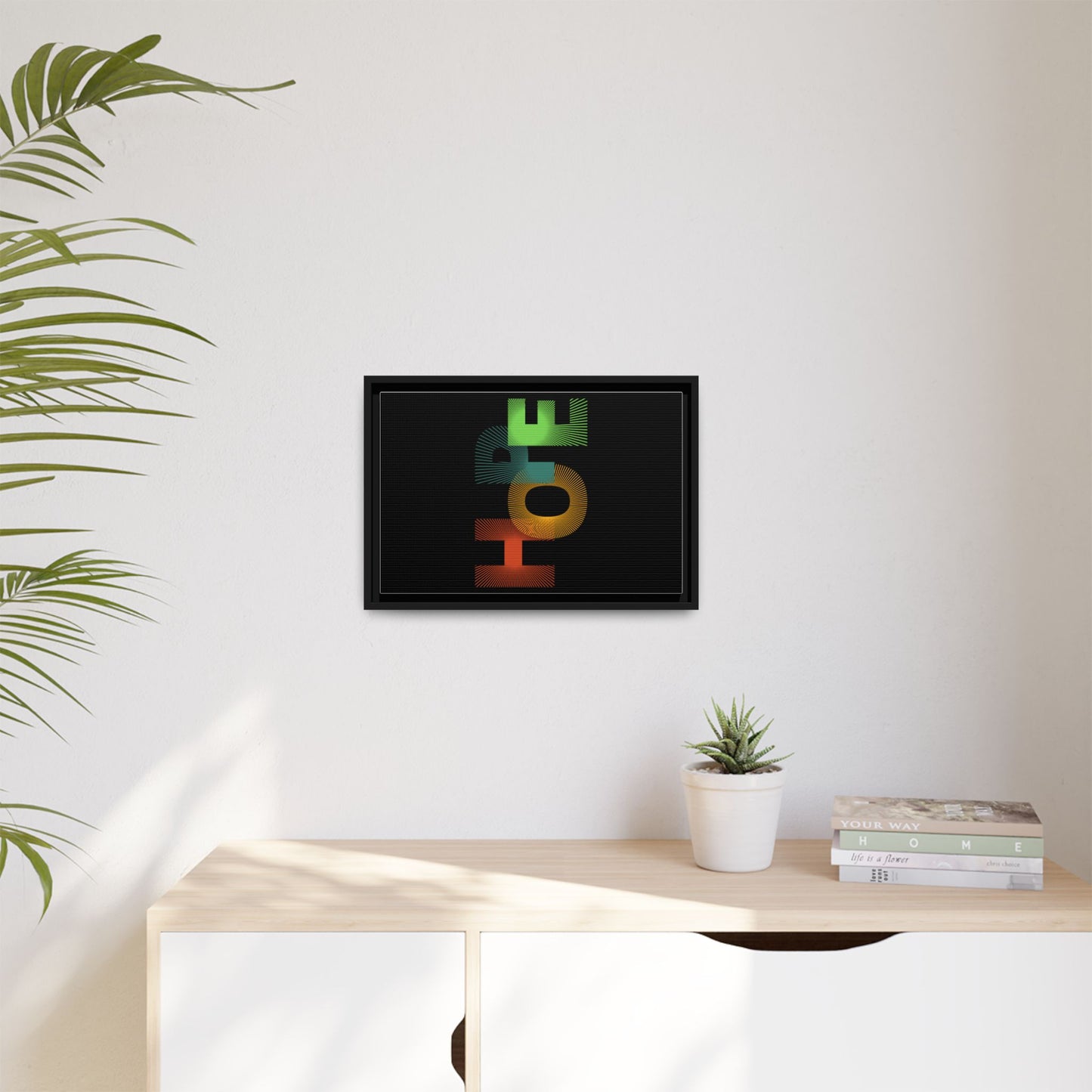 Matte Canvas, Framed (Multi-color)