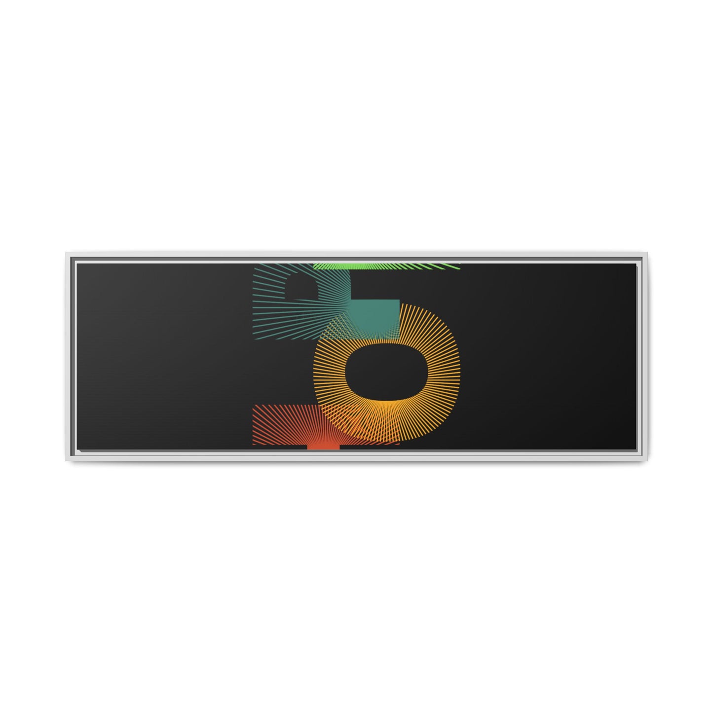 Matte Canvas, Framed (Multi-color)