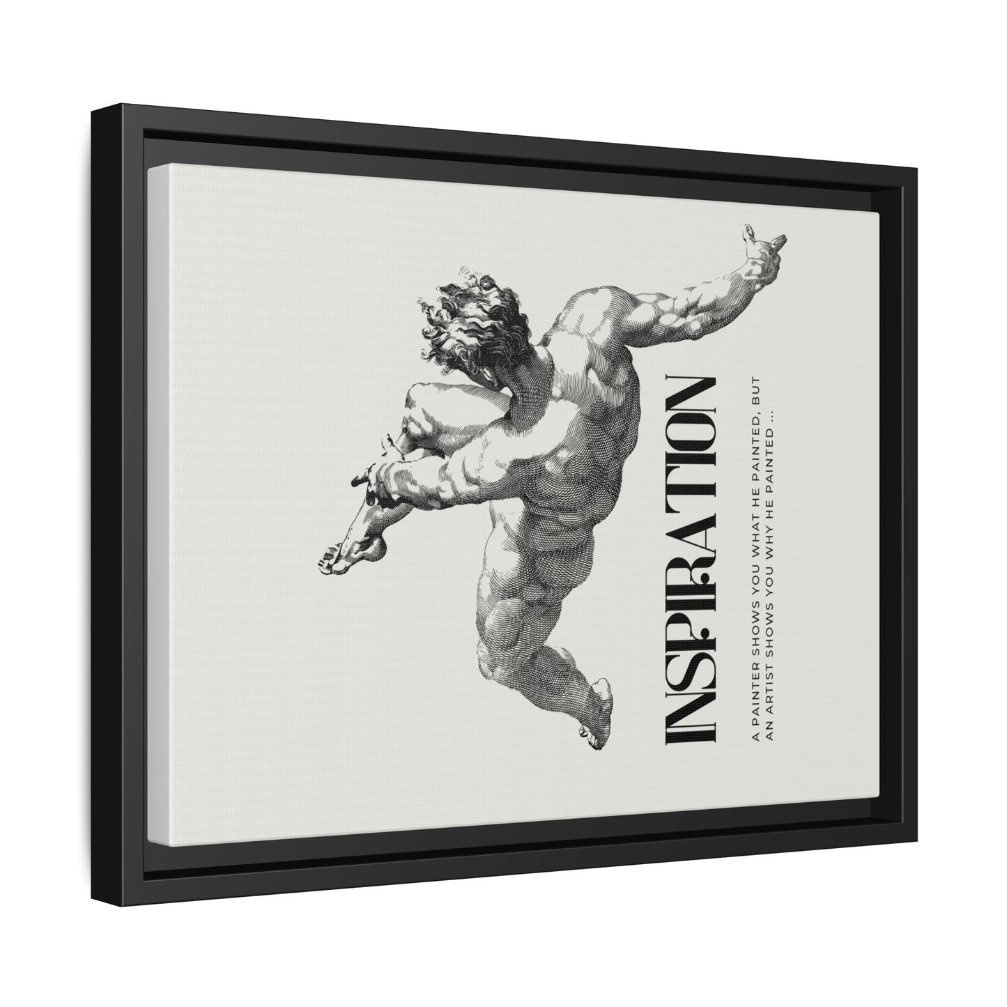 Matte Canvas, Framed (Multi-color)
