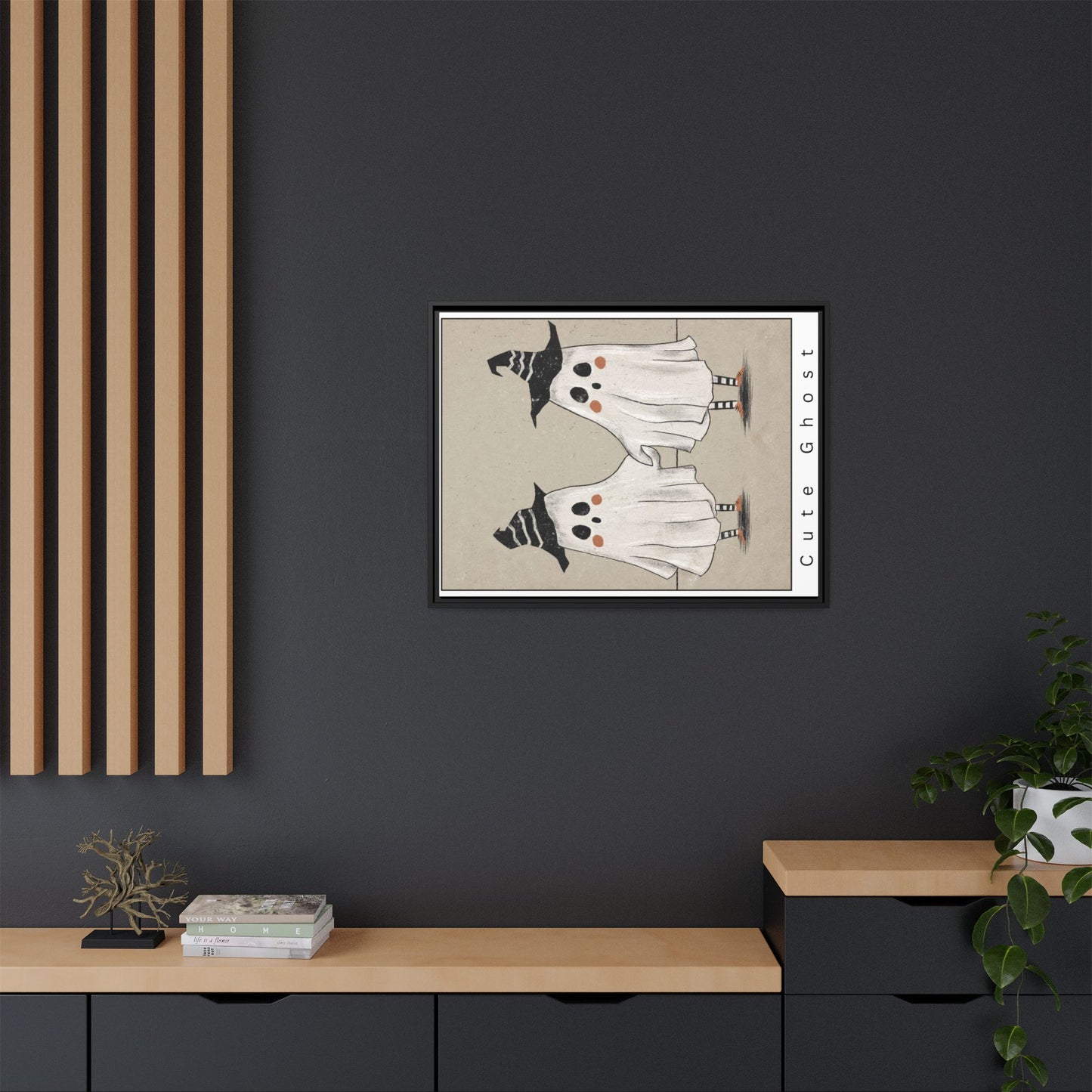 Matte Canvas, Framed (Multi-color)