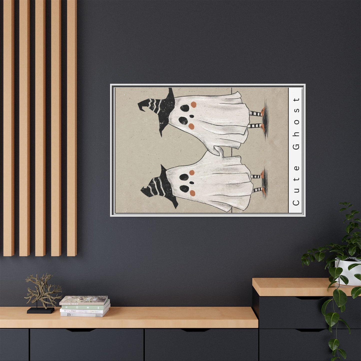 Matte Canvas, Framed (Multi-color)