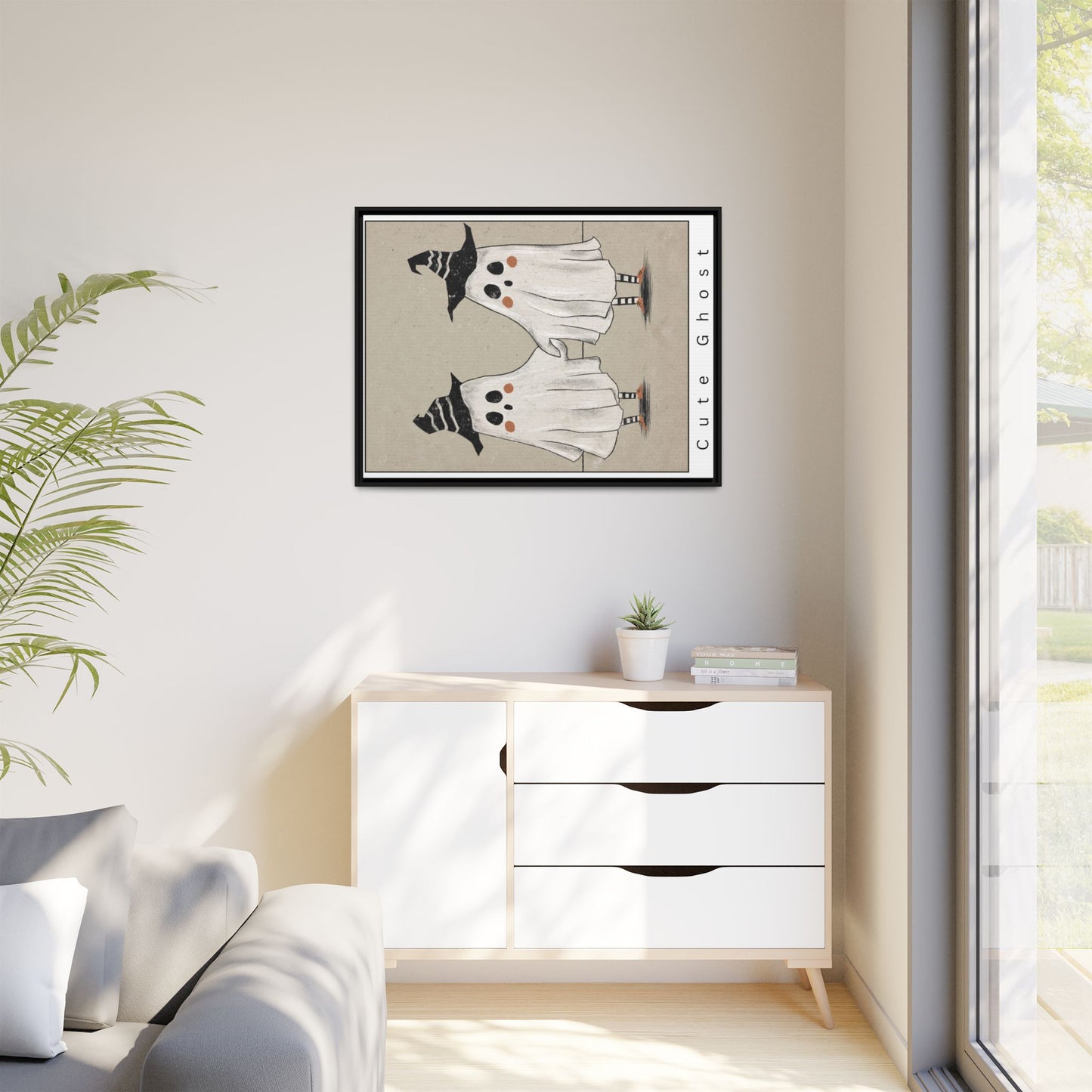 Matte Canvas, Framed (Multi-color)
