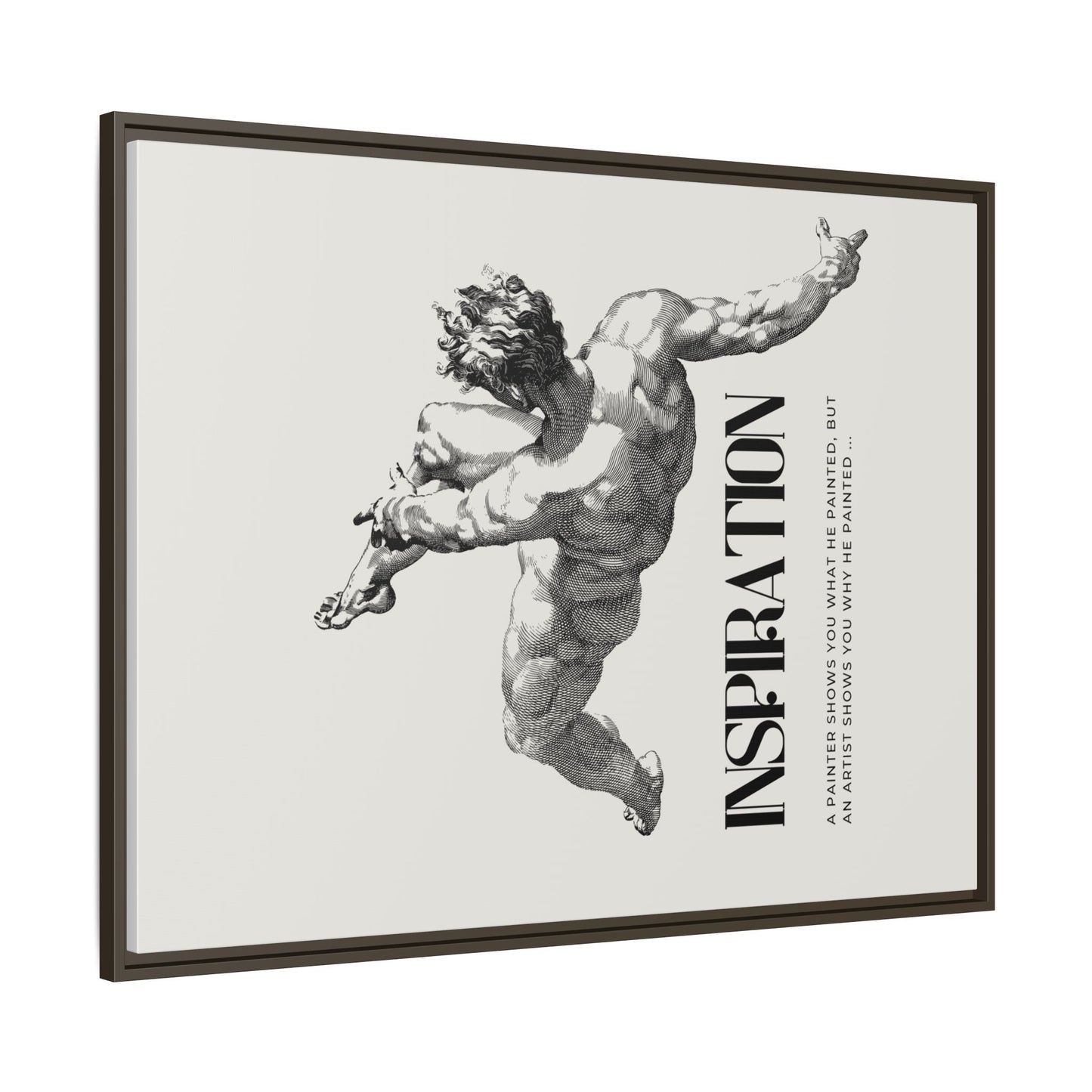 Matte Canvas, Framed (Multi-color)