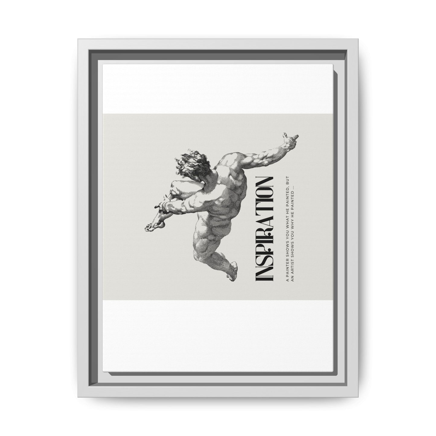 Matte Canvas, Framed (Multi-color)