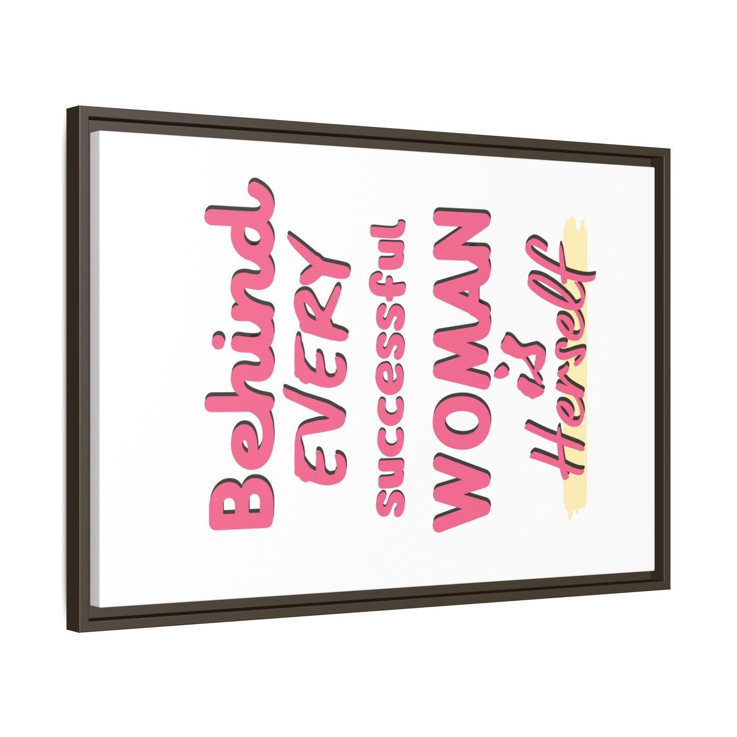 Matte Canvas, Framed (Multi-color)