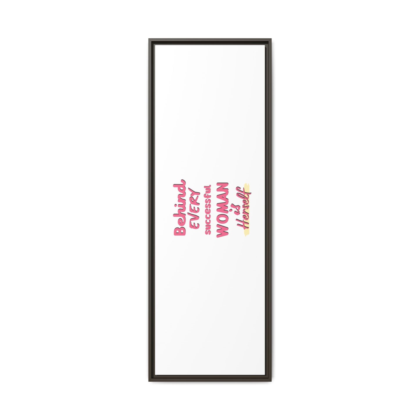 Matte Canvas, Framed (Multi-color)