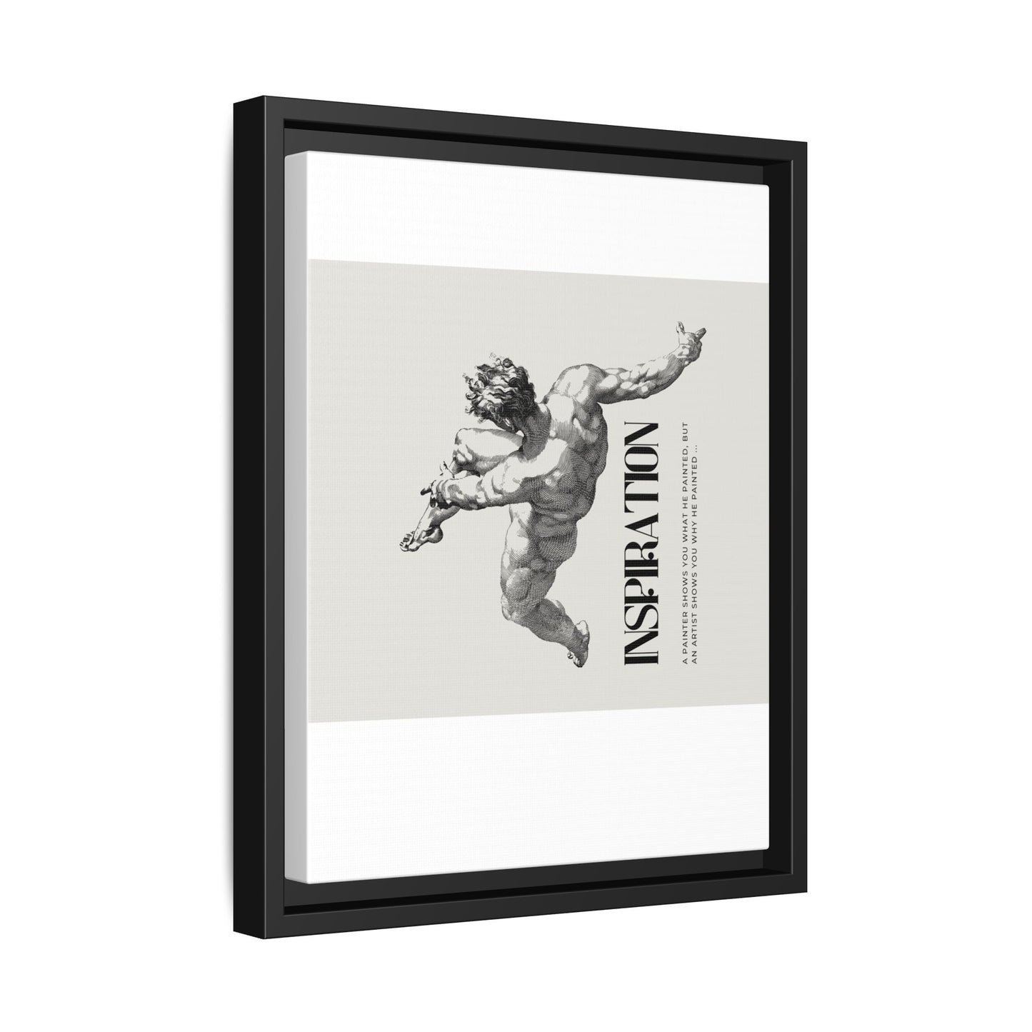 Matte Canvas, Framed (Multi-color)
