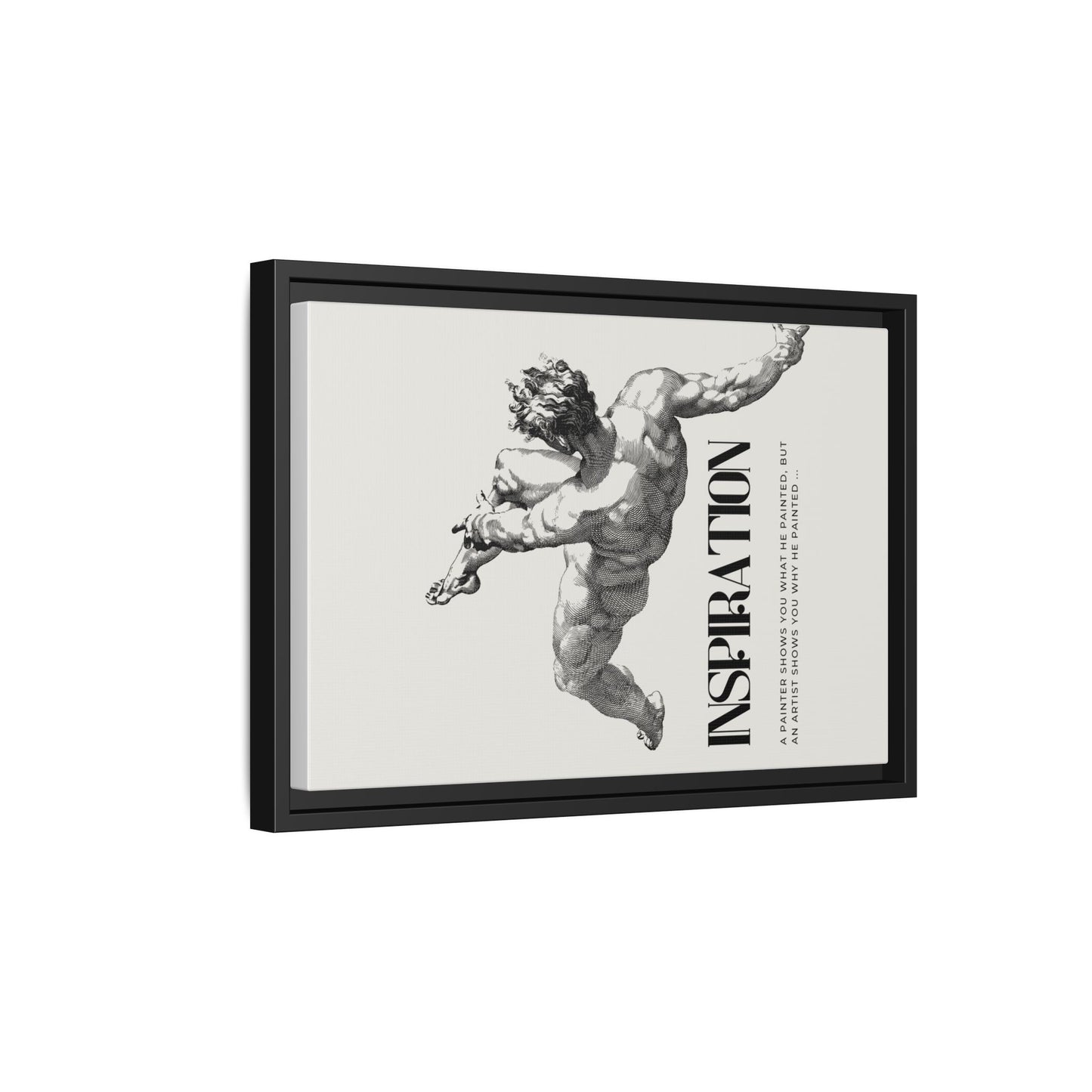 Matte Canvas, Framed (Multi-color)