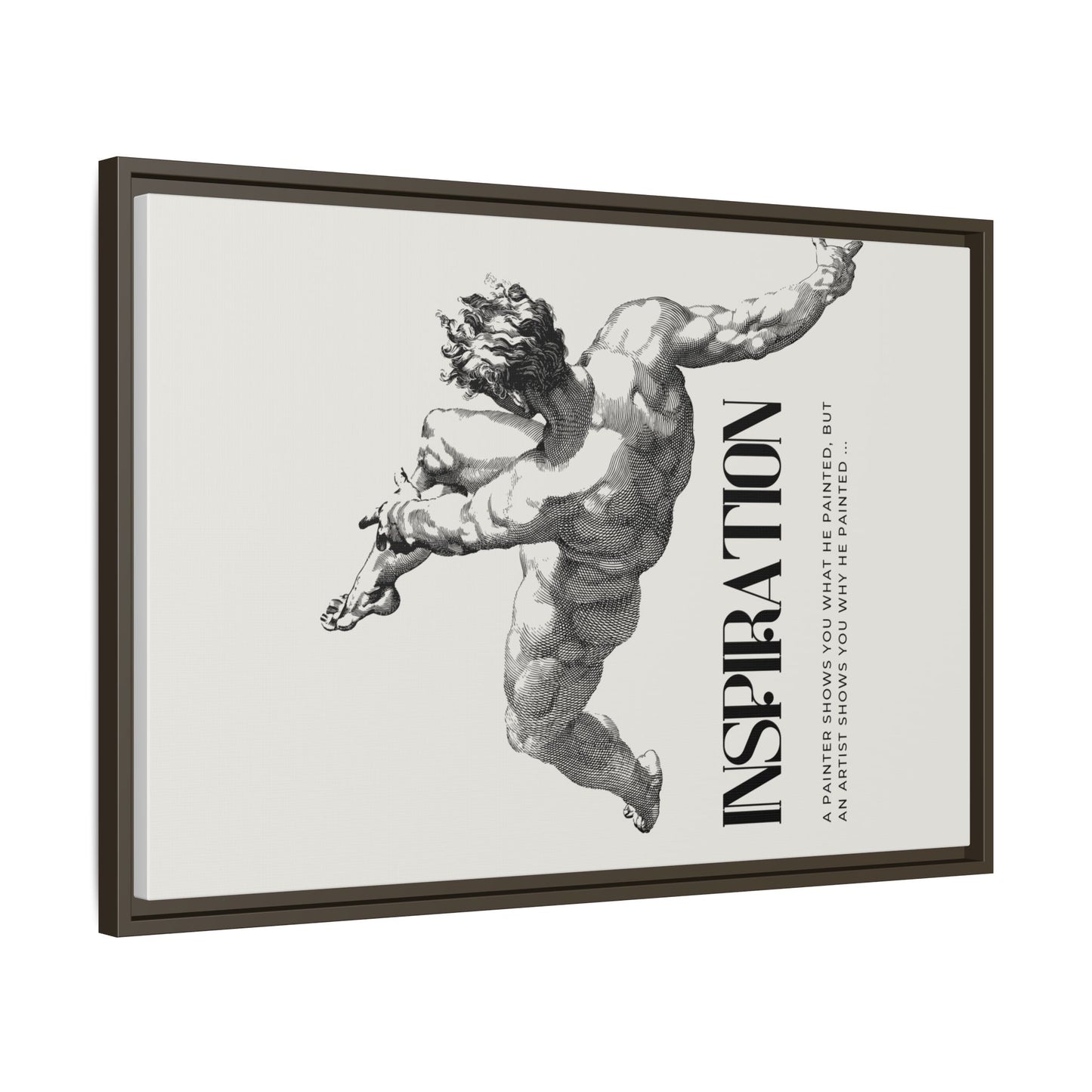 Matte Canvas, Framed (Multi-color)
