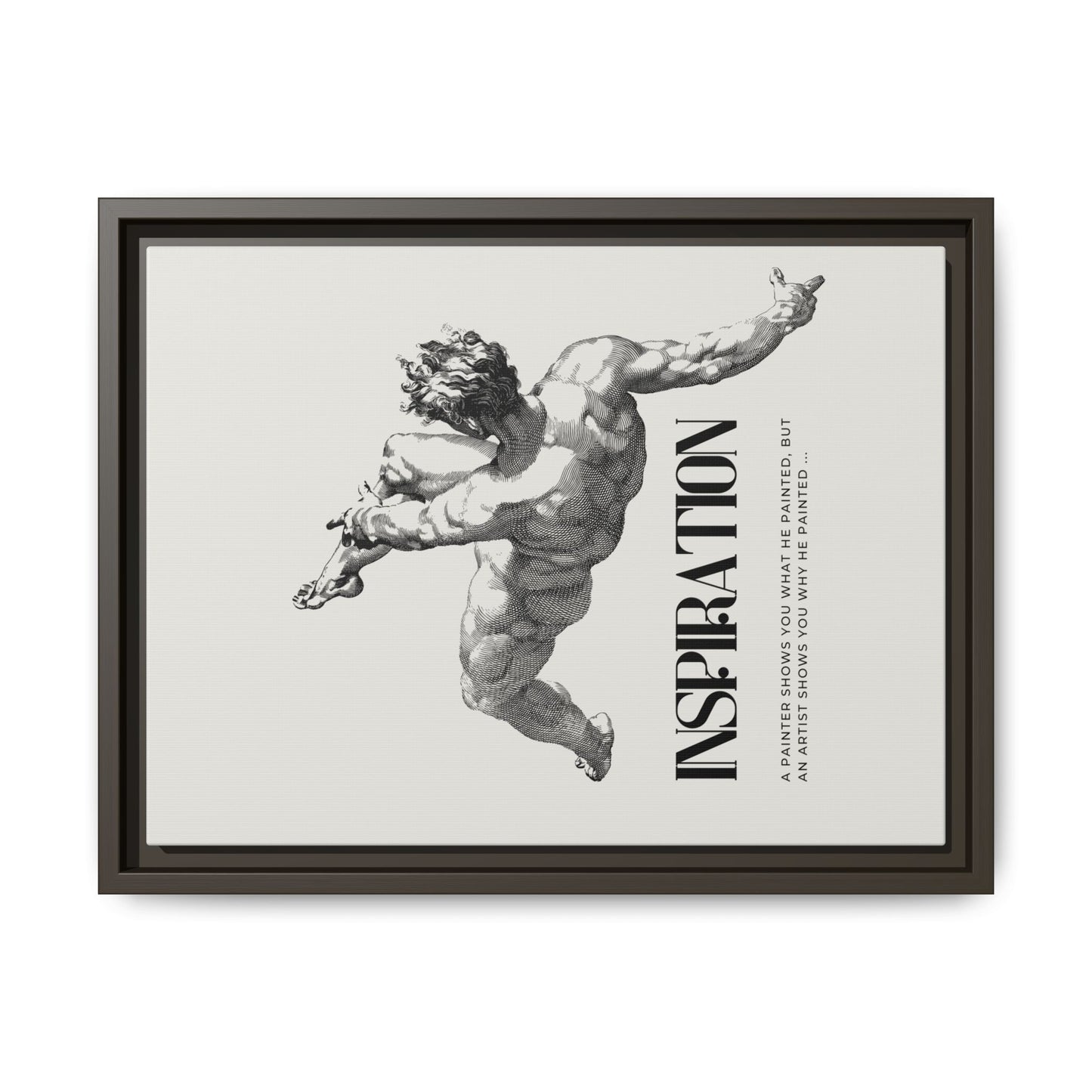 Matte Canvas, Framed (Multi-color)