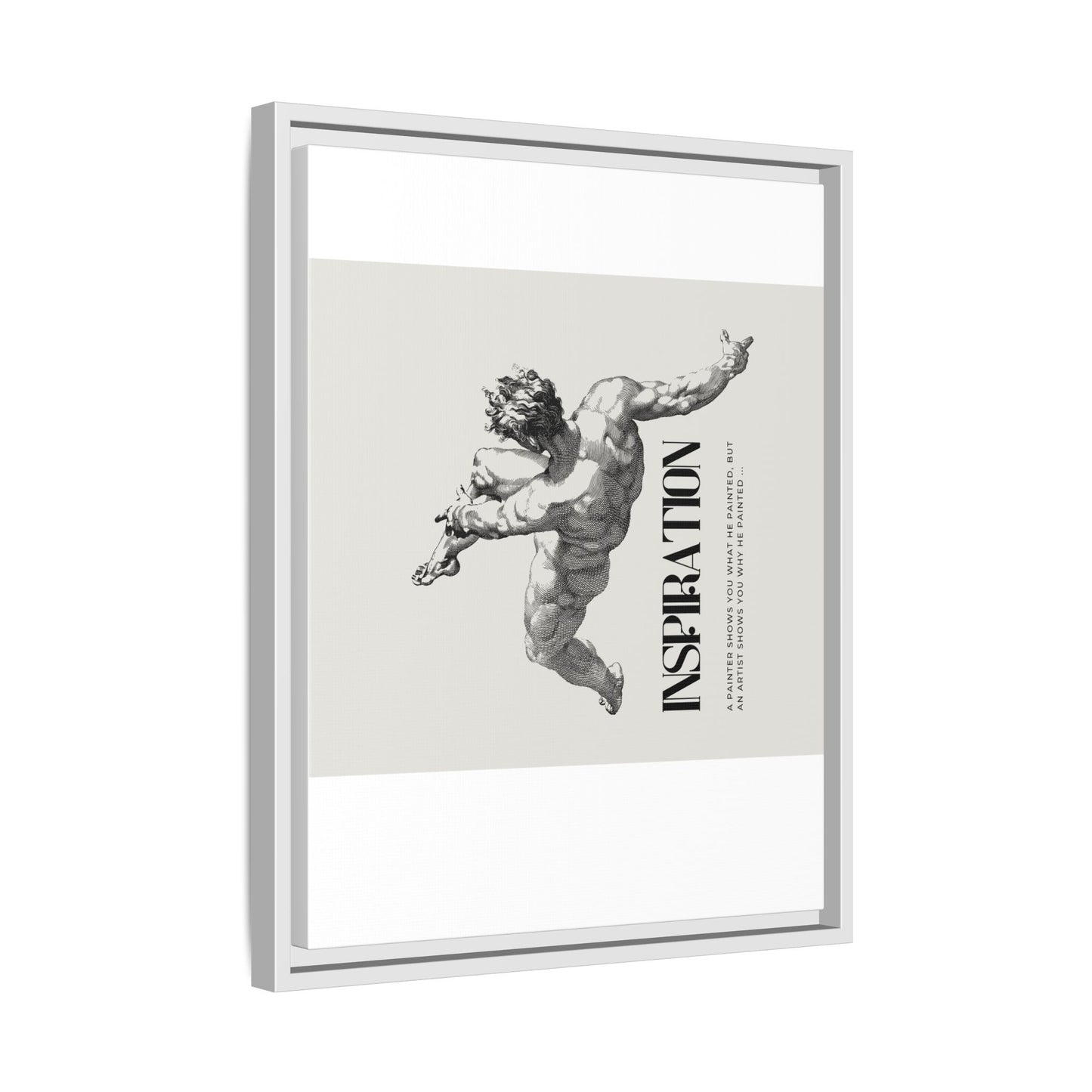 Matte Canvas, Framed (Multi-color)