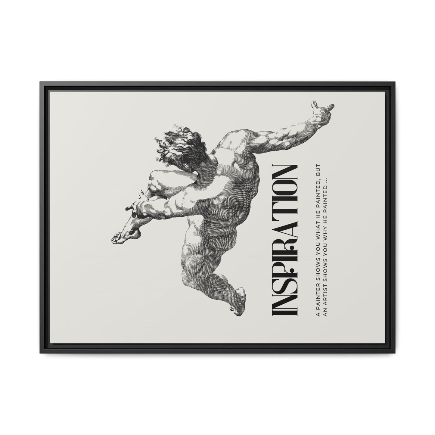 Matte Canvas, Framed (Multi-color)