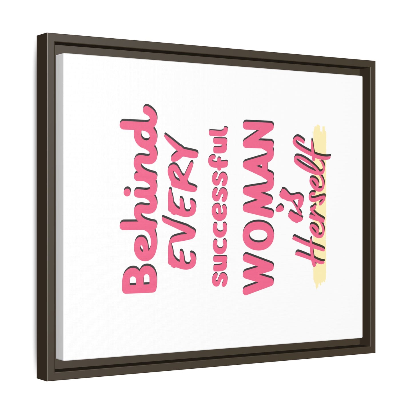 Matte Canvas, Framed (Multi-color)