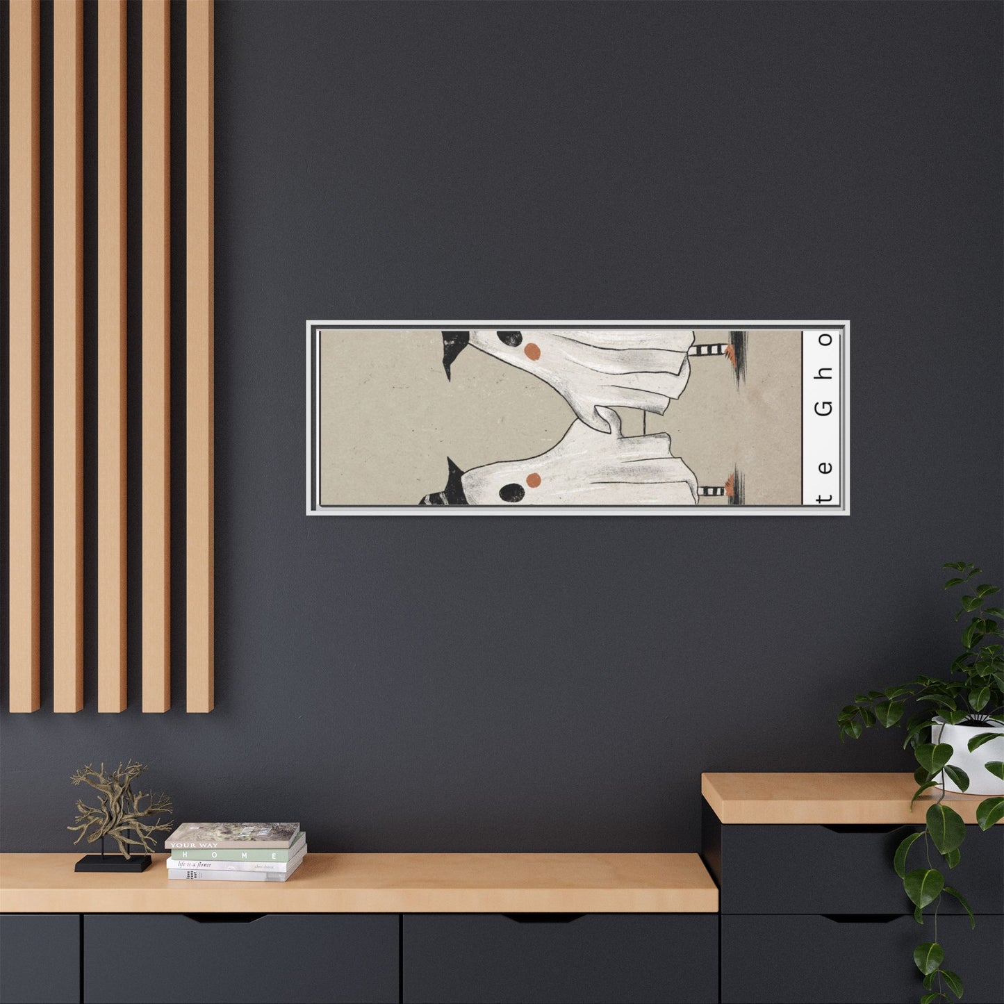 Matte Canvas, Framed (Multi-color)