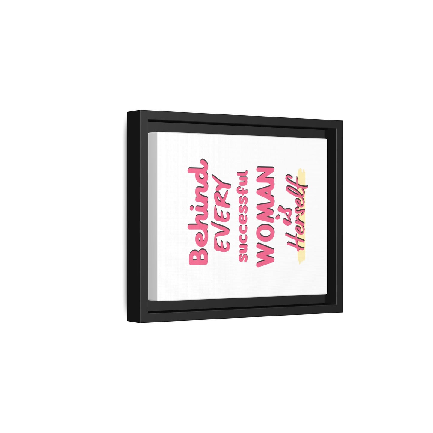 Matte Canvas, Framed (Multi-color)