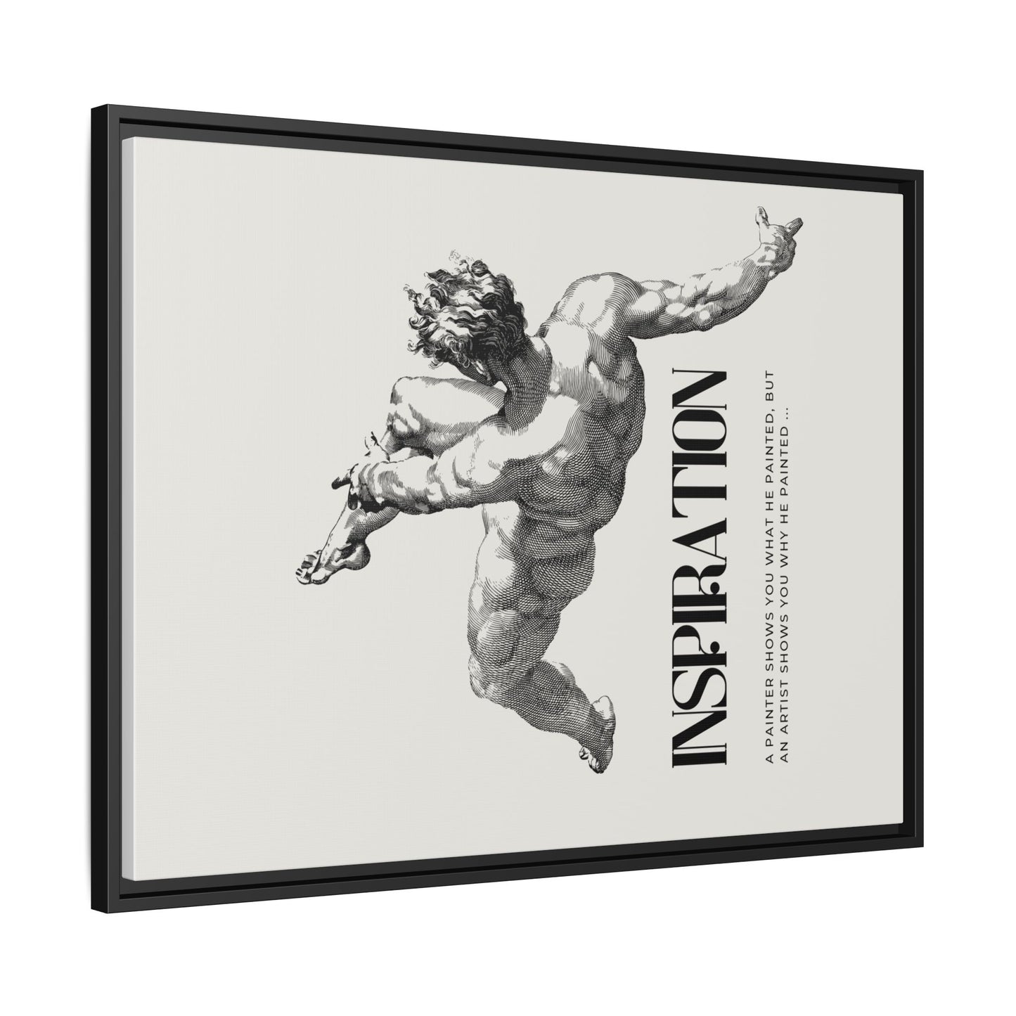 Matte Canvas, Framed (Multi-color)