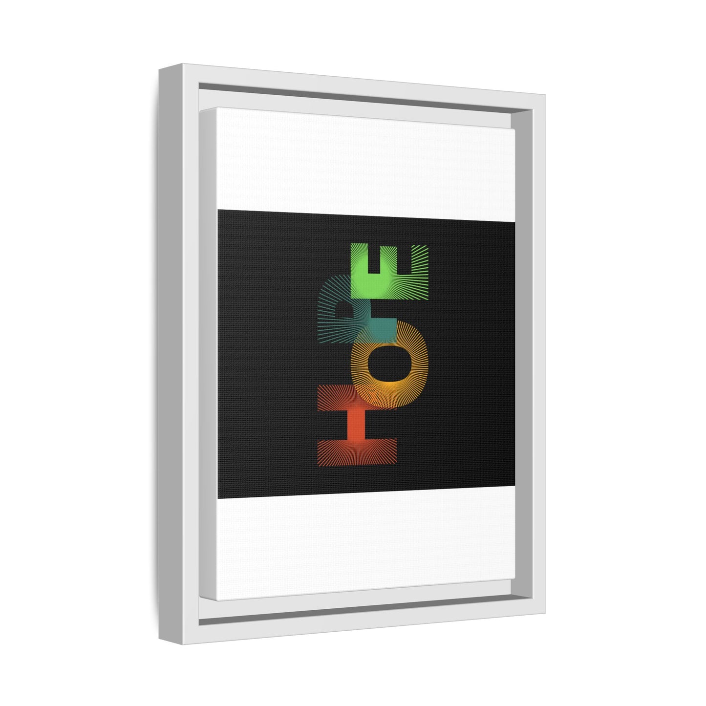 Matte Canvas, Framed (Multi-color)