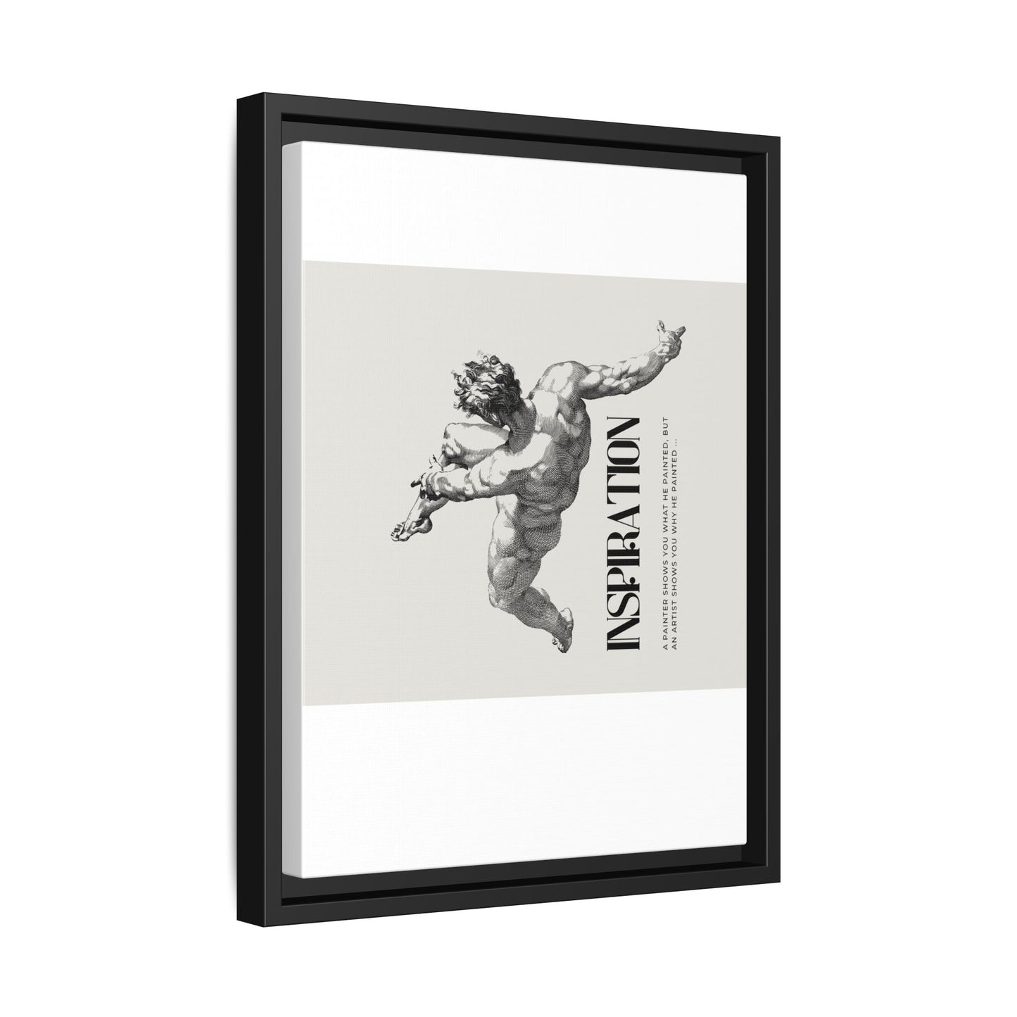 Matte Canvas, Framed (Multi-color)