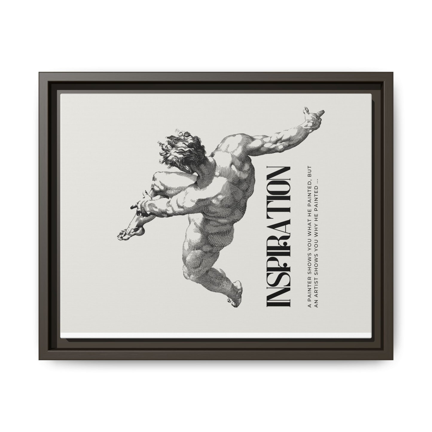 Matte Canvas, Framed (Multi-color)