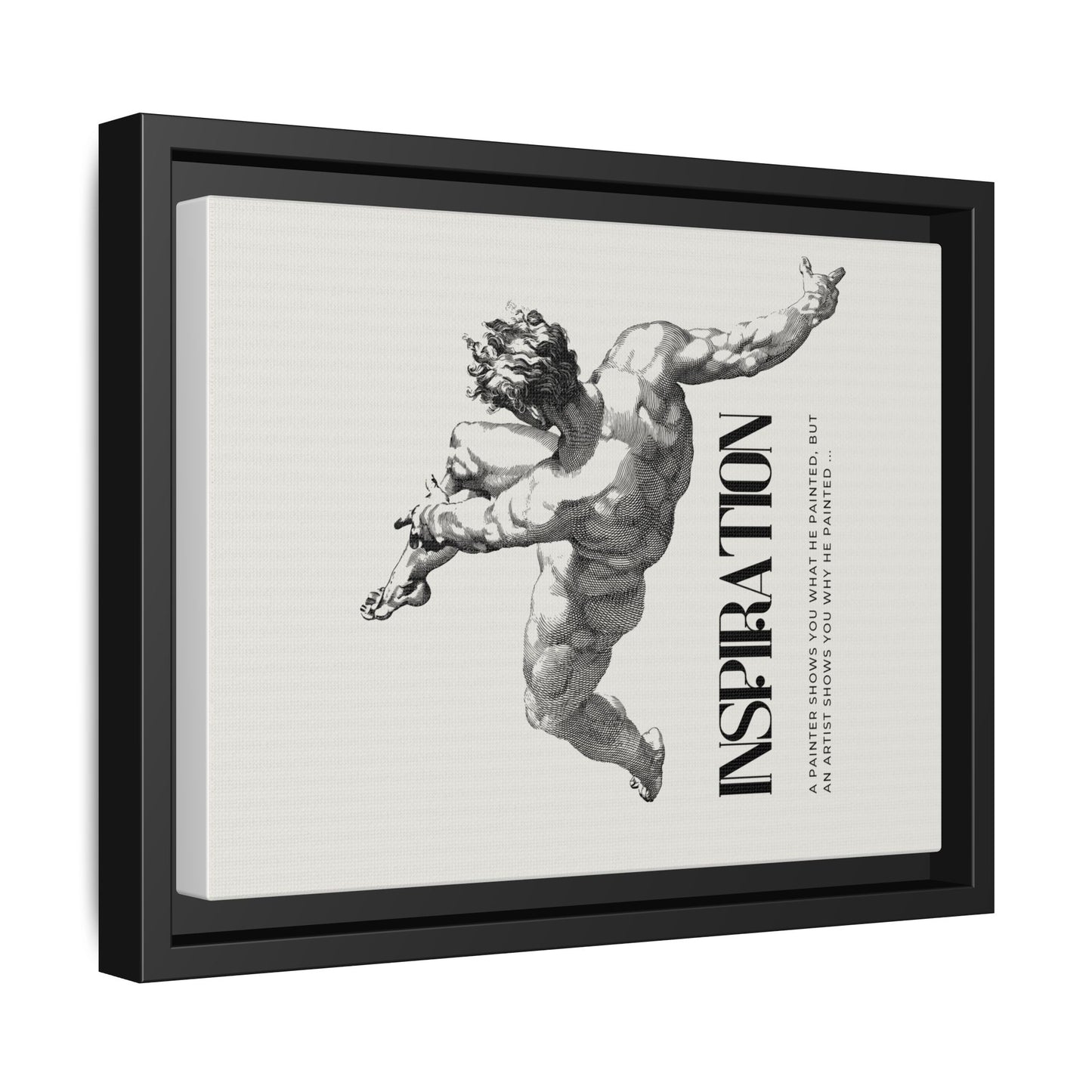 Matte Canvas, Framed (Multi-color)