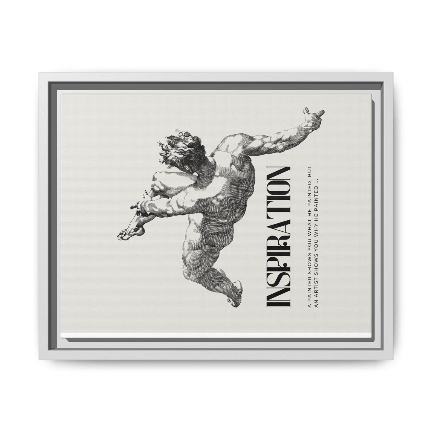 Matte Canvas, Framed (Multi-color)