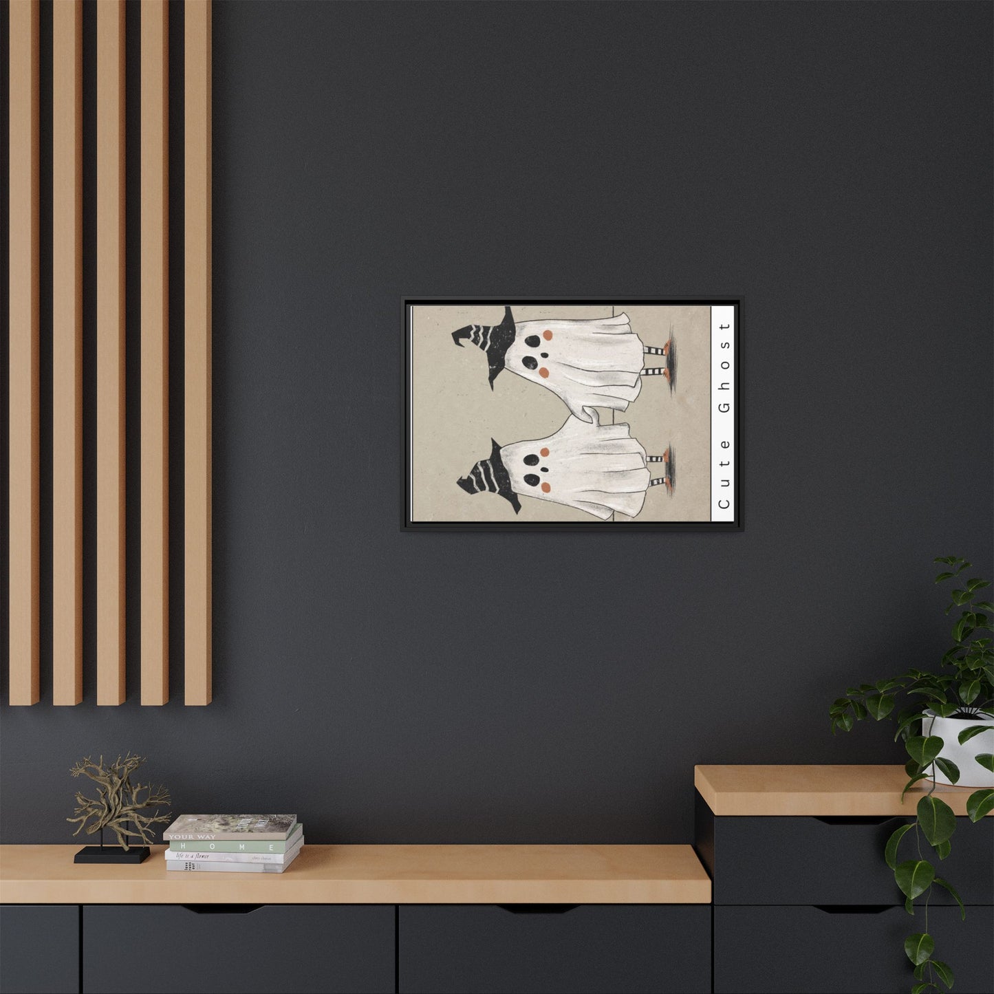 Matte Canvas, Framed (Multi-color)