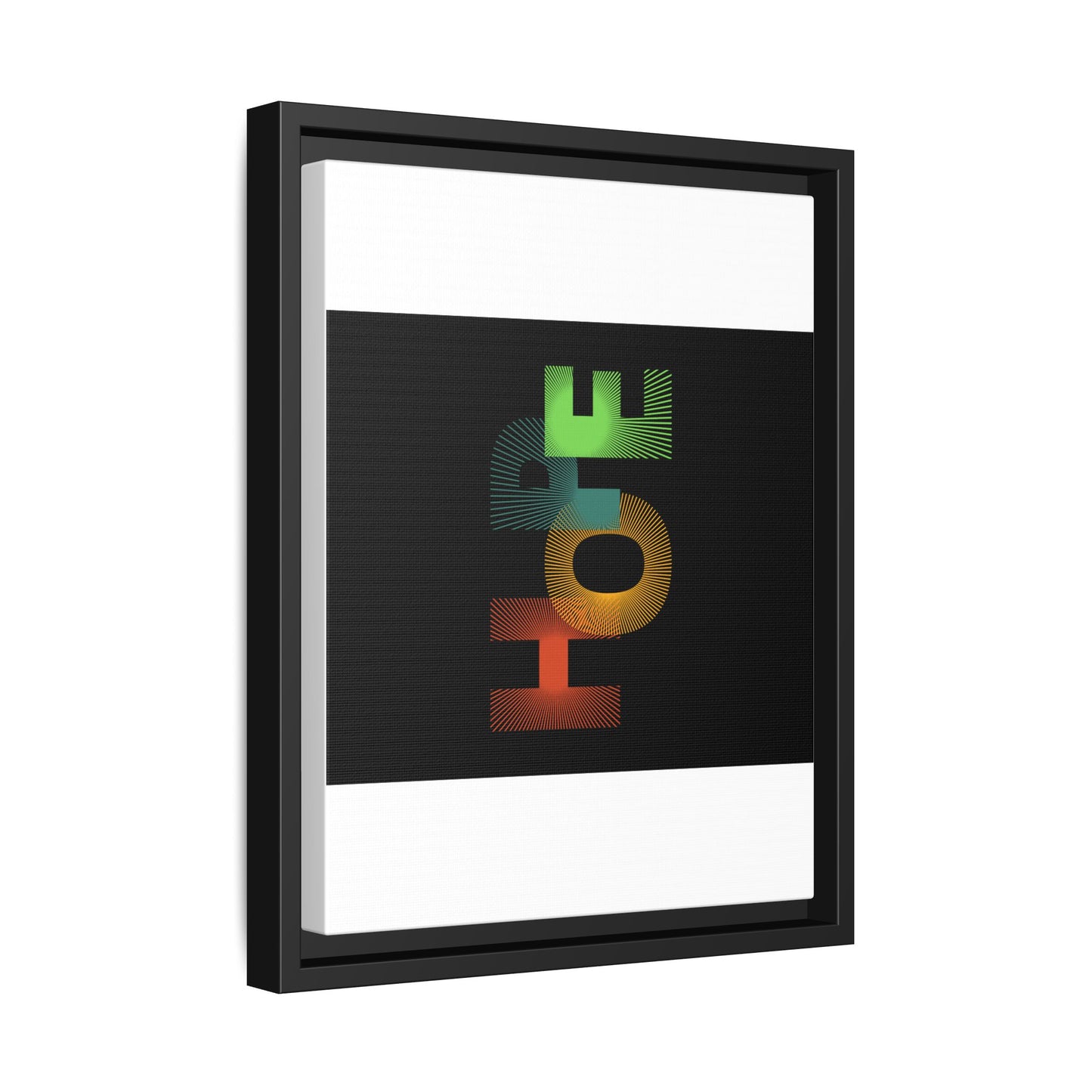 Matte Canvas, Framed (Multi-color)