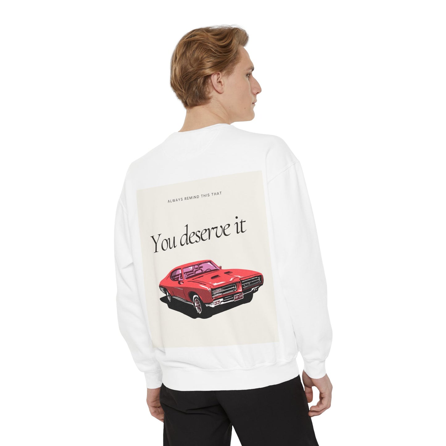 Motivational Unisex Sweatshirt | Everyday Cozy Wear, Inspirational Gift, Casual Outerwear, Perfect for Relaxation, Self-Care, Encouragement
