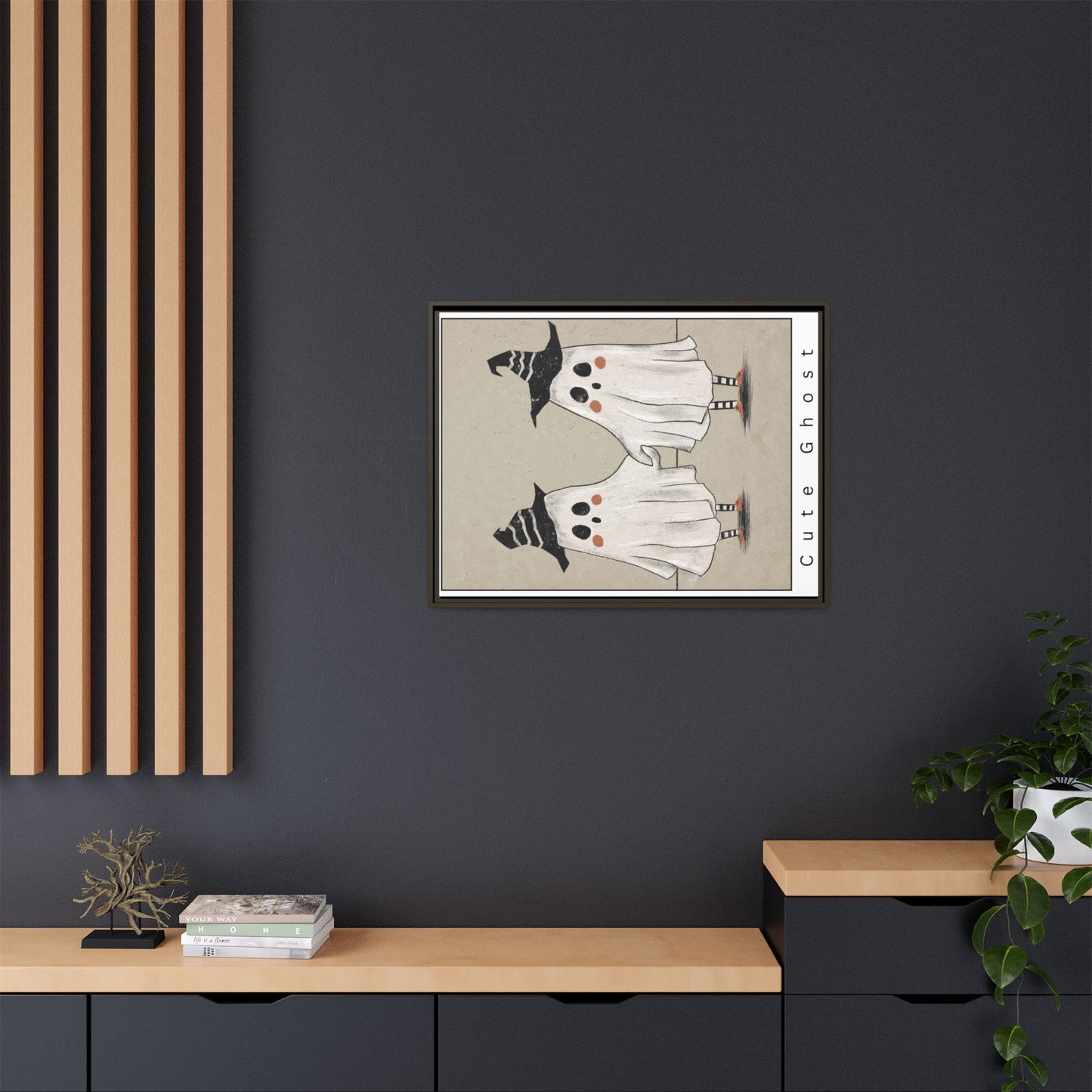 Matte Canvas, Framed (Multi-color)