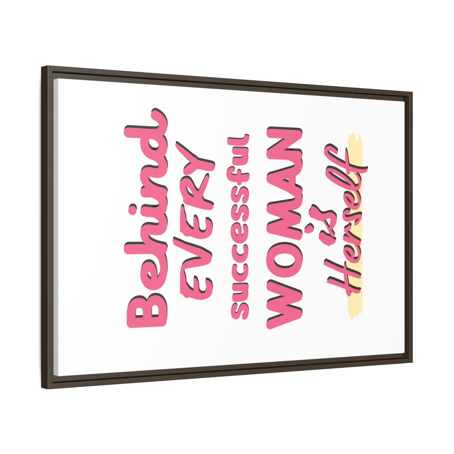 Matte Canvas, Framed (Multi-color)