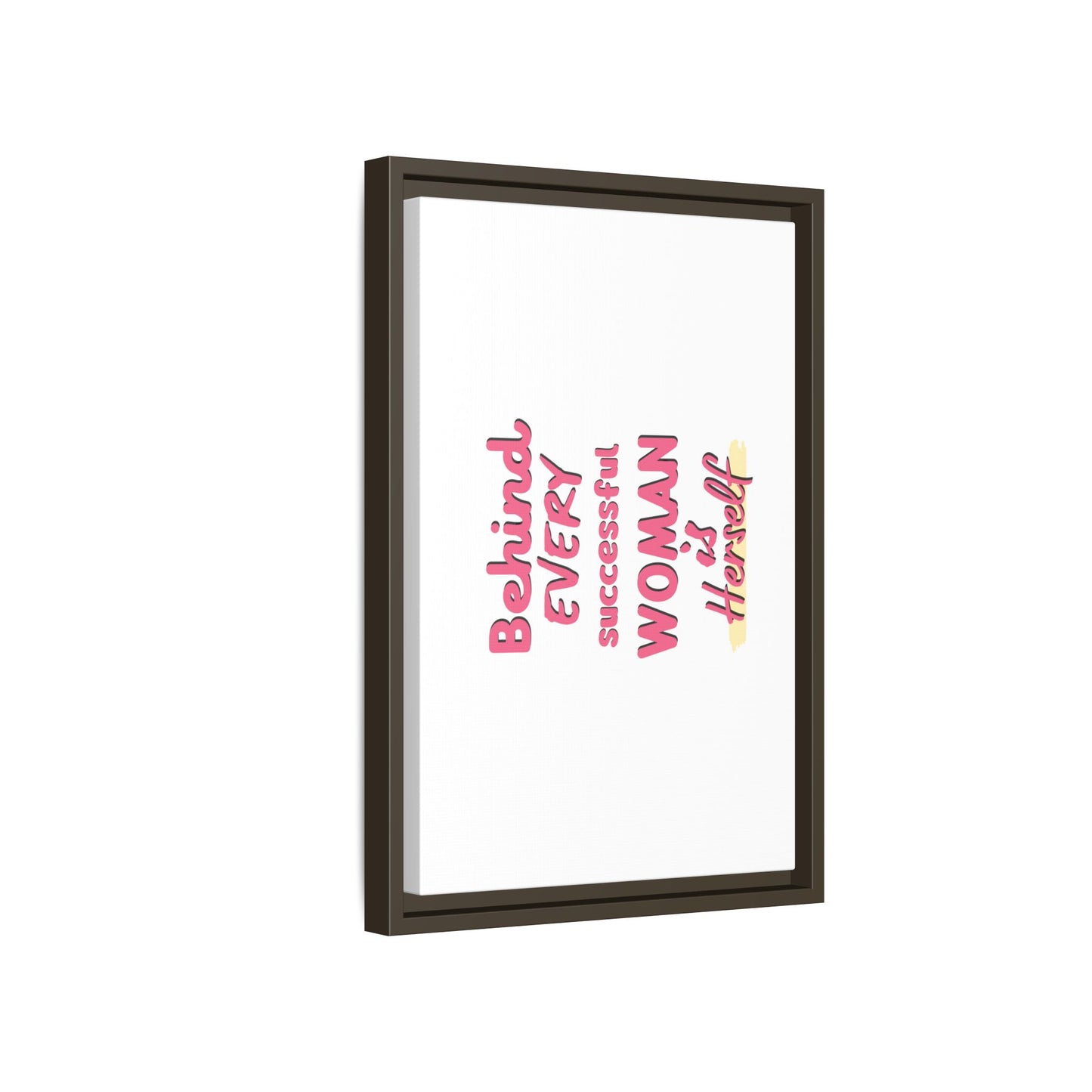 Matte Canvas, Framed (Multi-color)