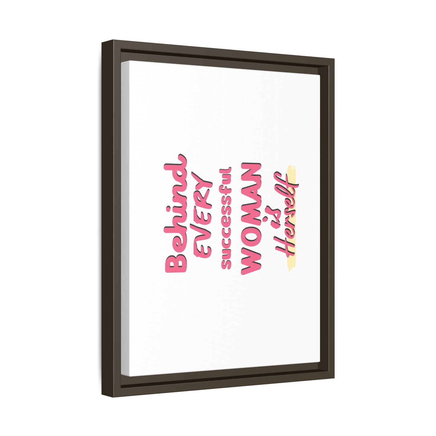 Matte Canvas, Framed (Multi-color)