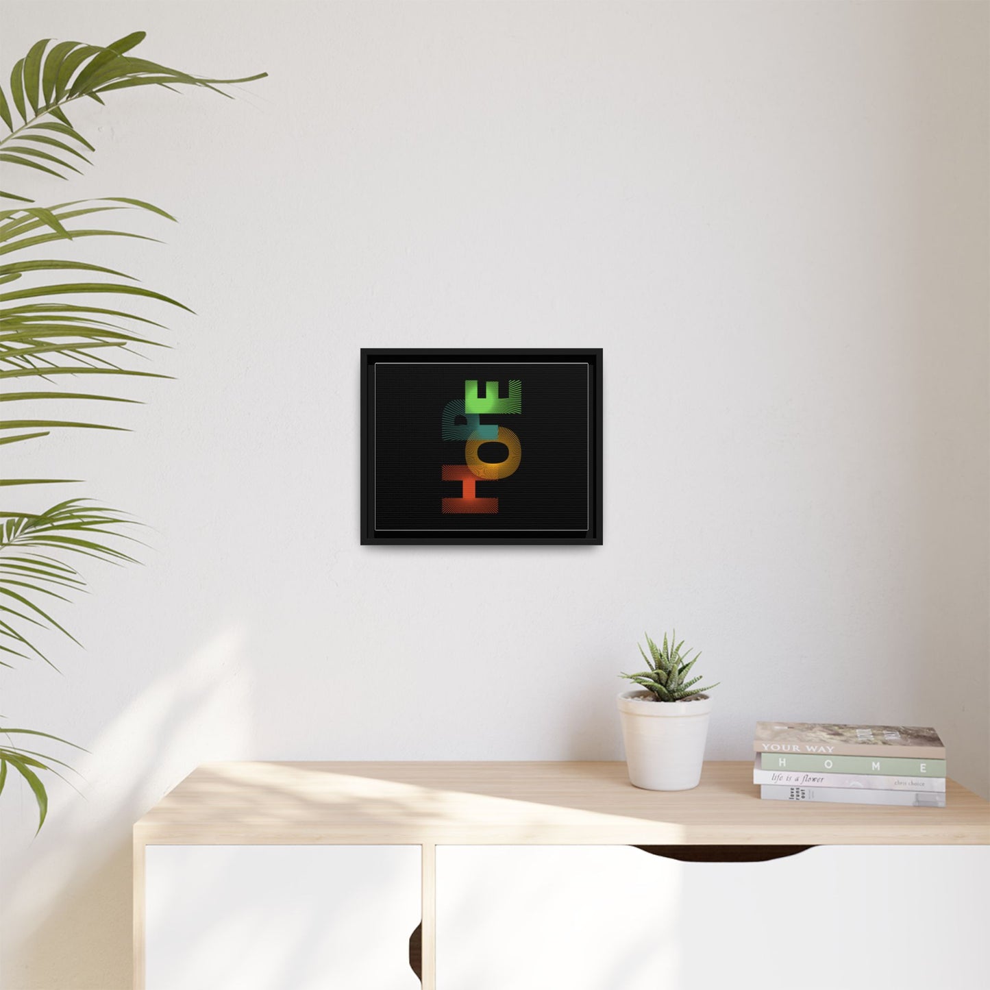 Matte Canvas, Framed (Multi-color)