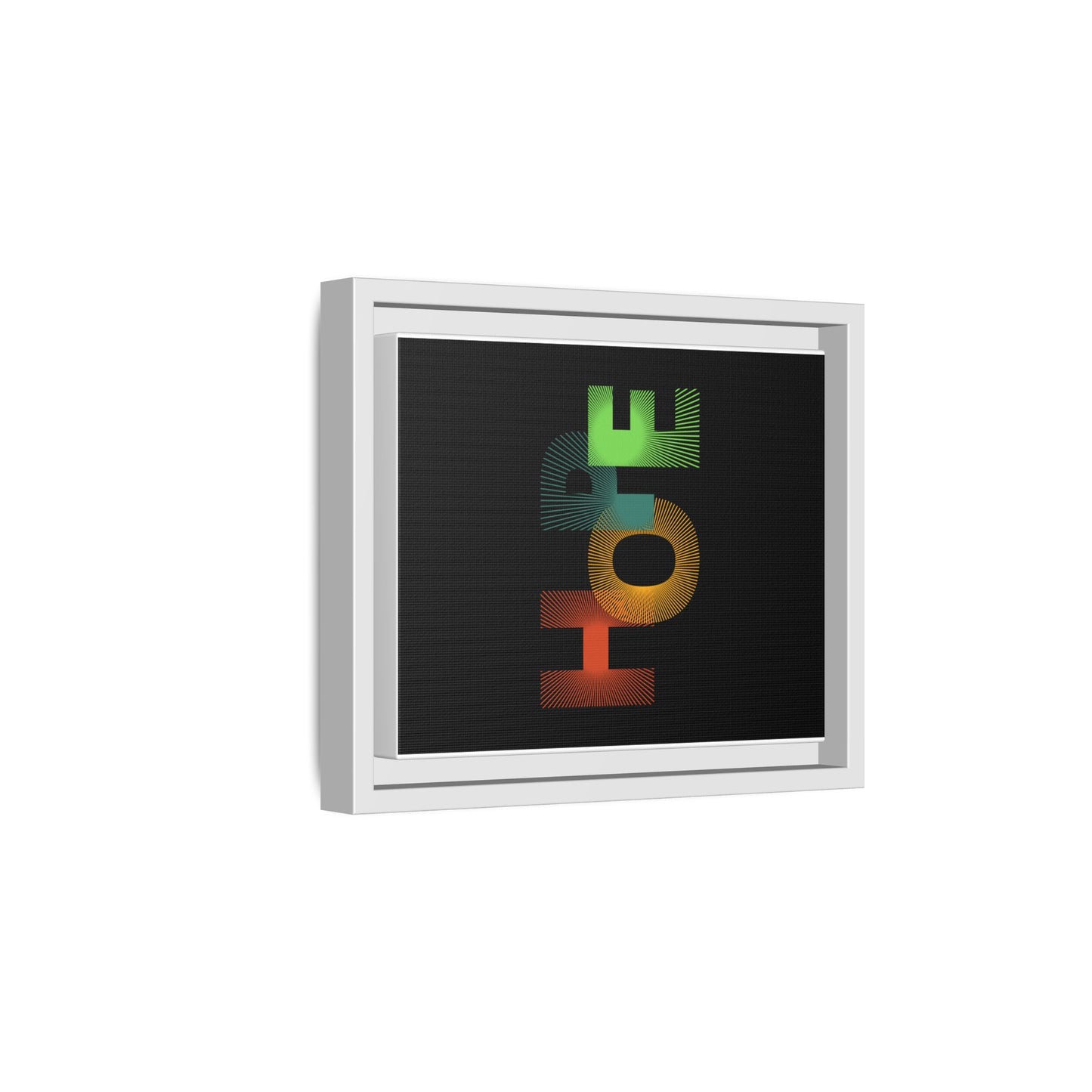 Matte Canvas, Framed (Multi-color)