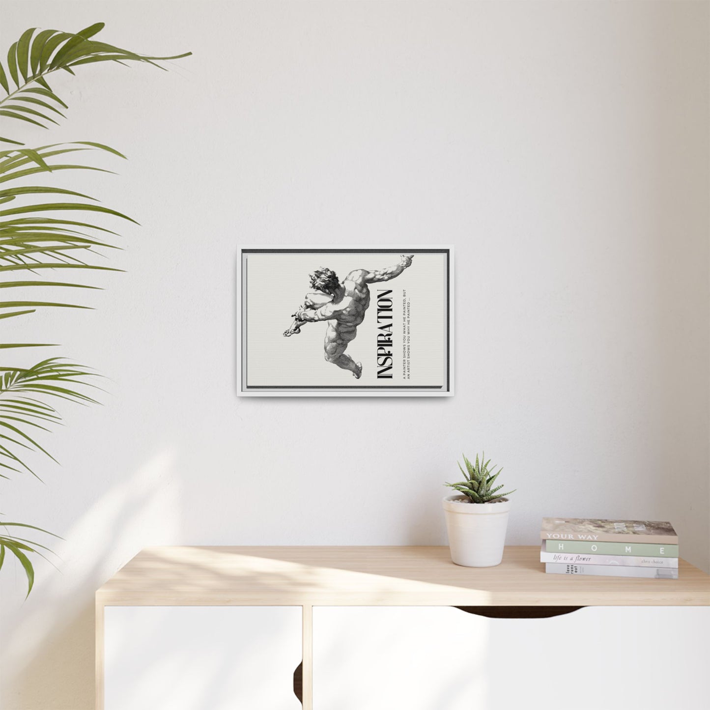 Matte Canvas, Framed (Multi-color)