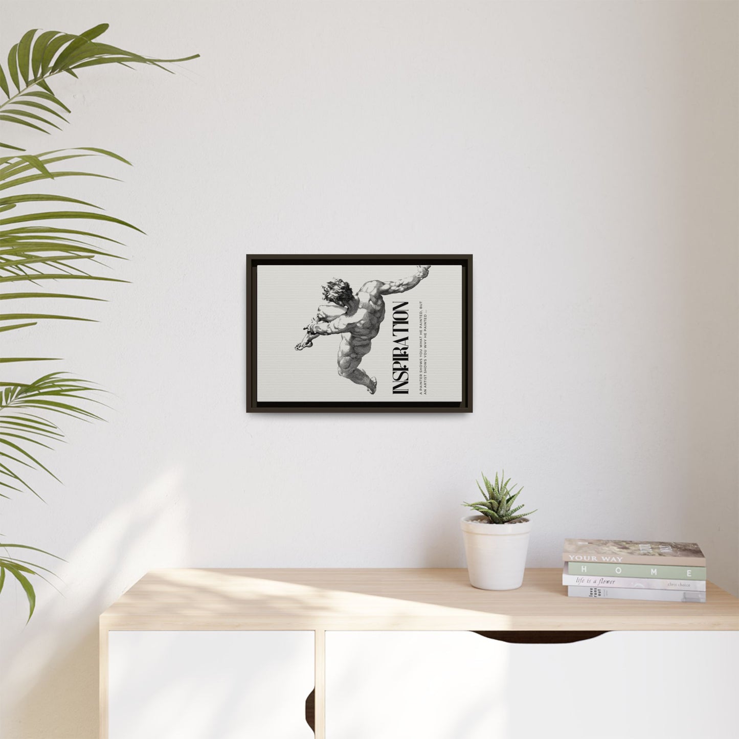 Matte Canvas, Framed (Multi-color)