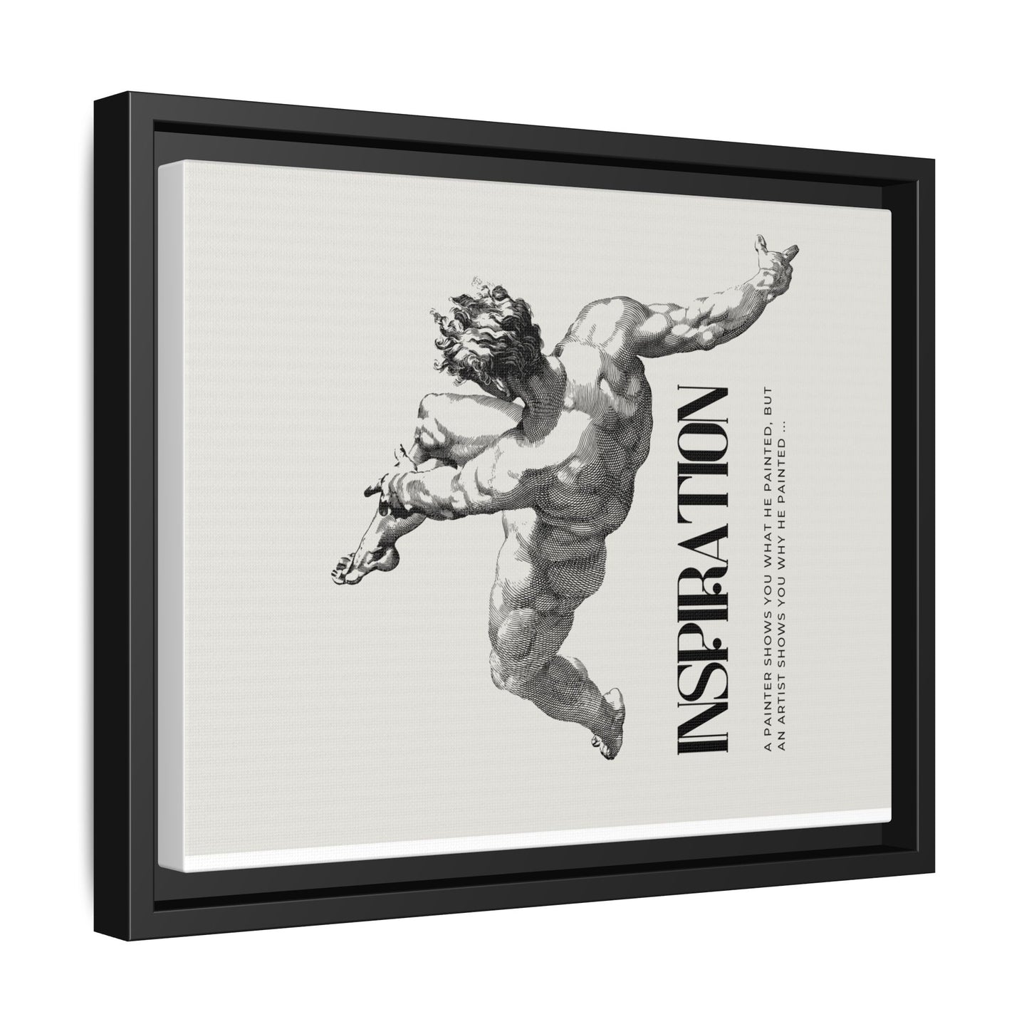 Matte Canvas, Framed (Multi-color)