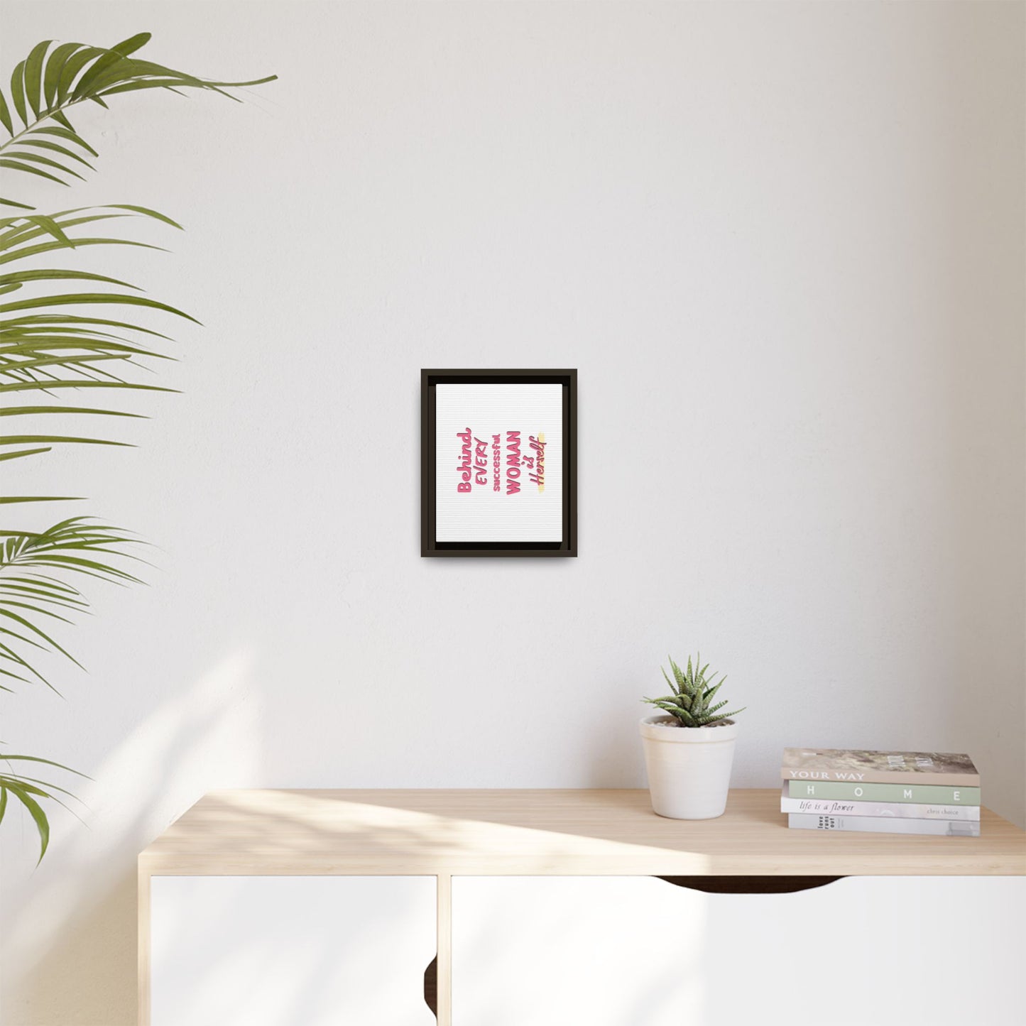 Matte Canvas, Framed (Multi-color)