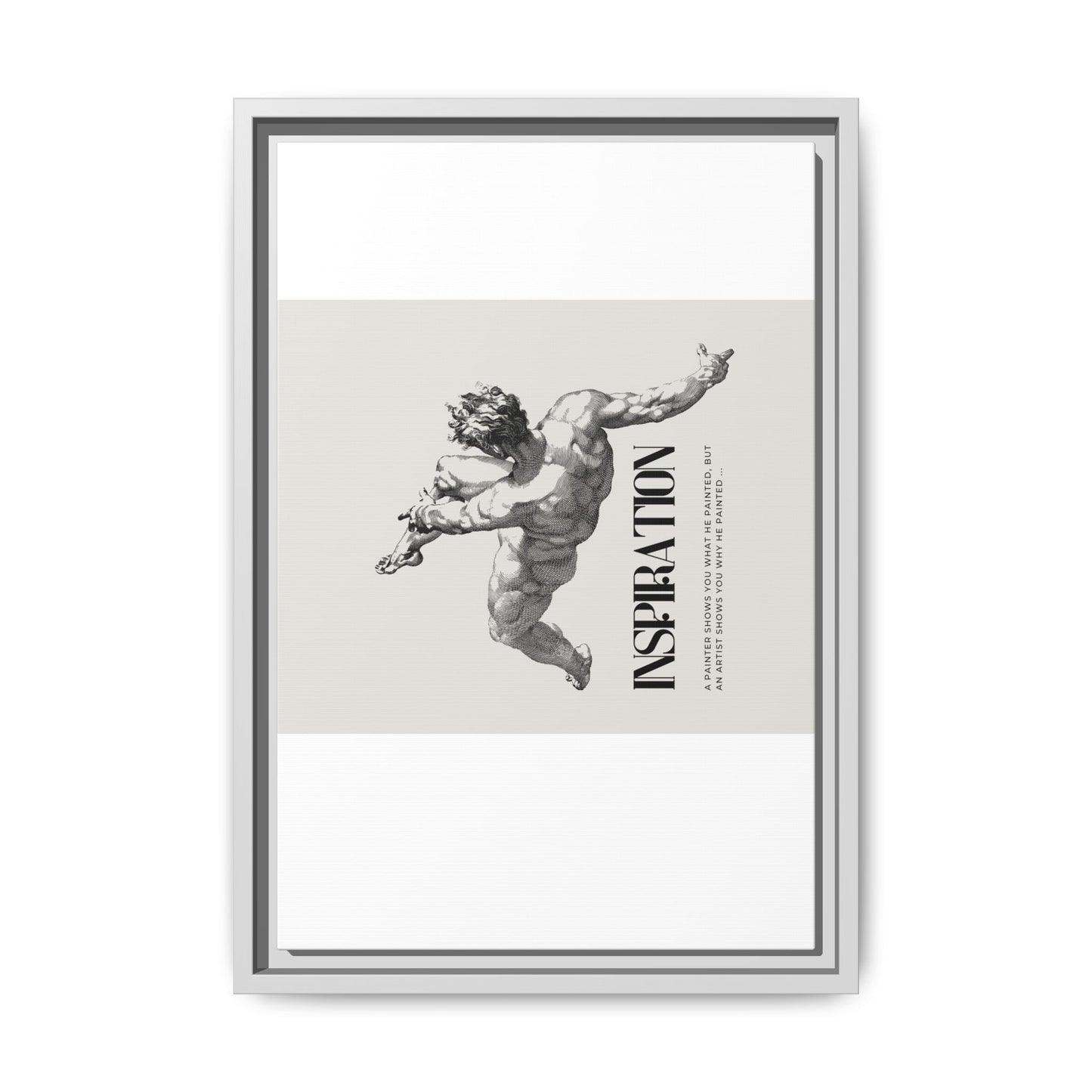 Matte Canvas, Framed (Multi-color)